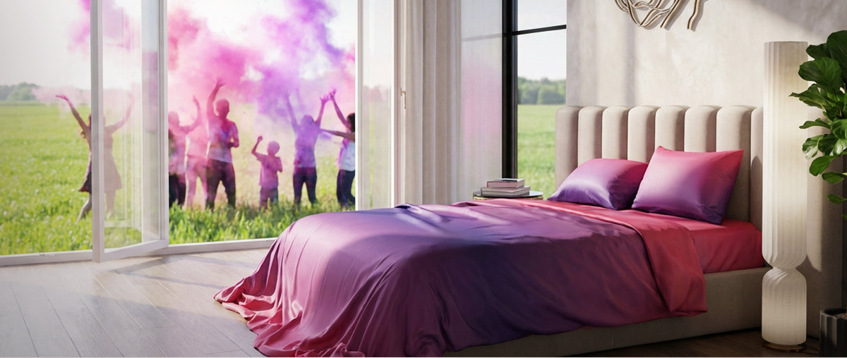 Colourful Bedding Ideas To Reflect The Spirit Of Holi