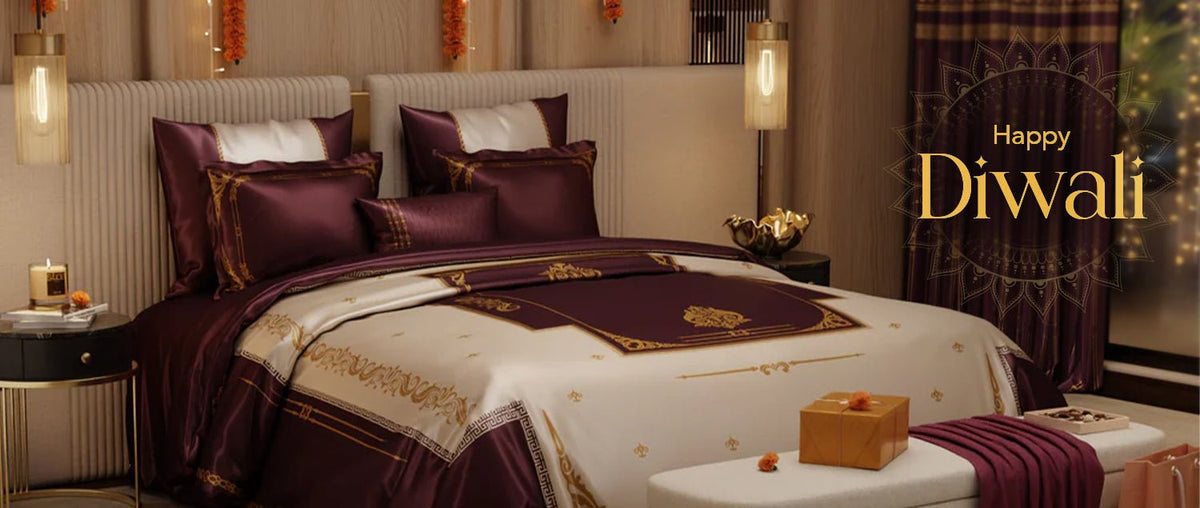 Celebrate Diwali in Style: Elevate Your Bedroom with the Coronation Collection