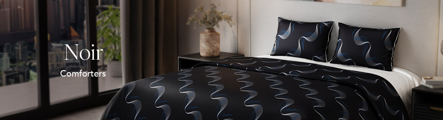 Noir Comforters