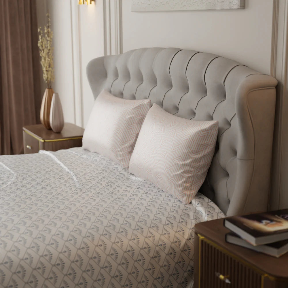 Le Fleur Mosaic Bedsheet Set -Style 1