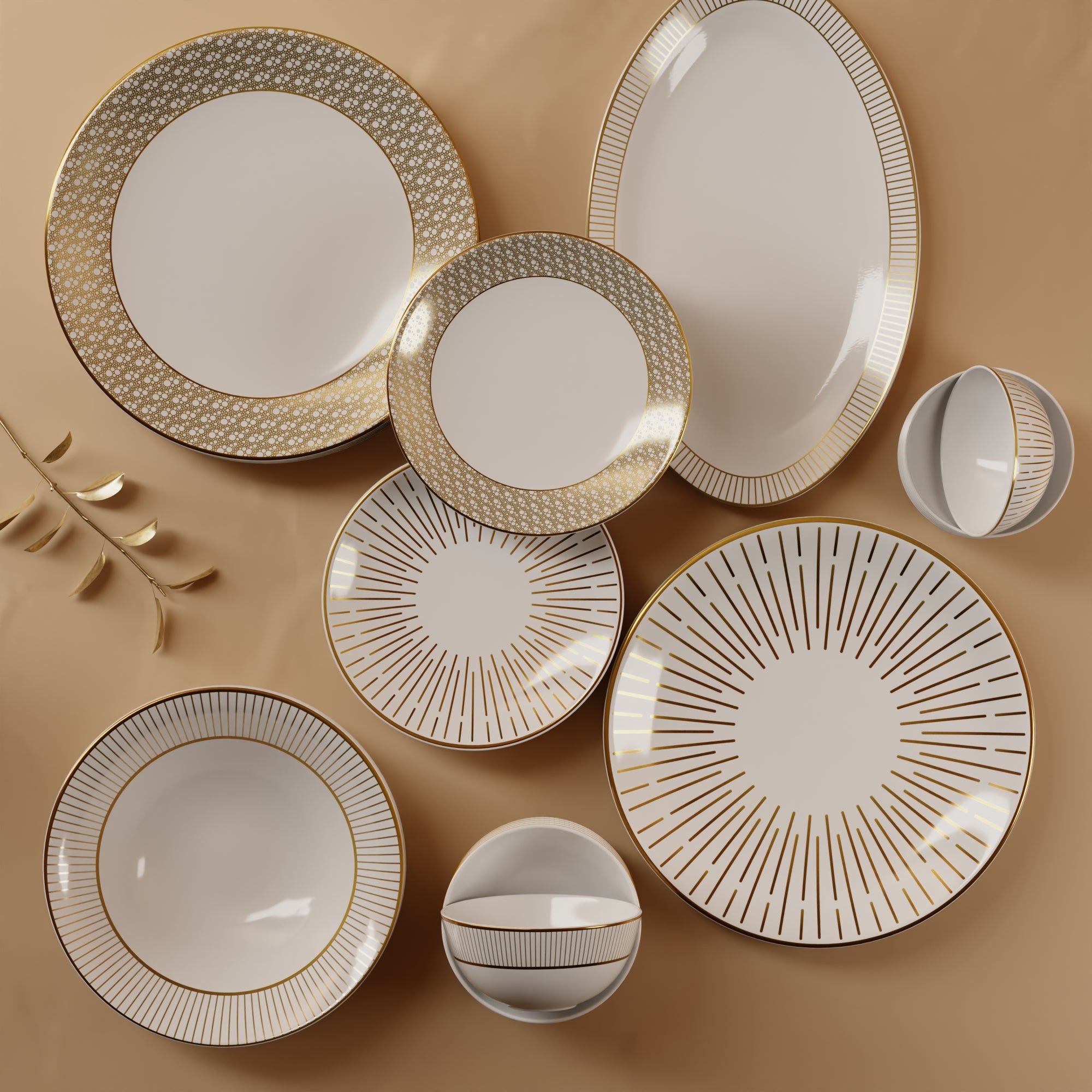 Cannes Glow - 28pc Dinnerware Set