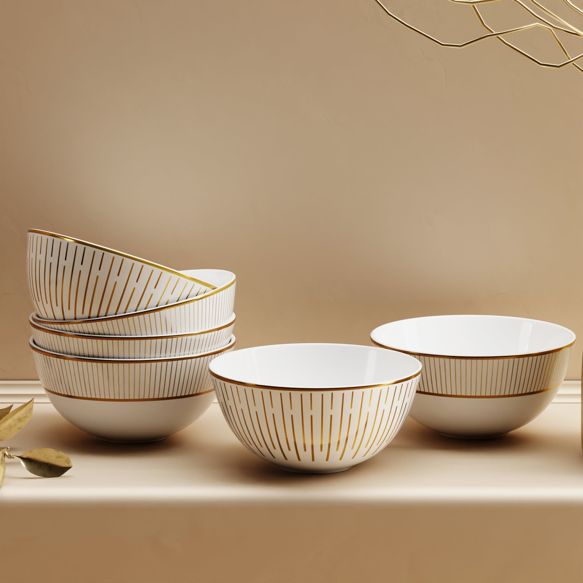 Cannes Glow - 6pc Soup Bowl Set