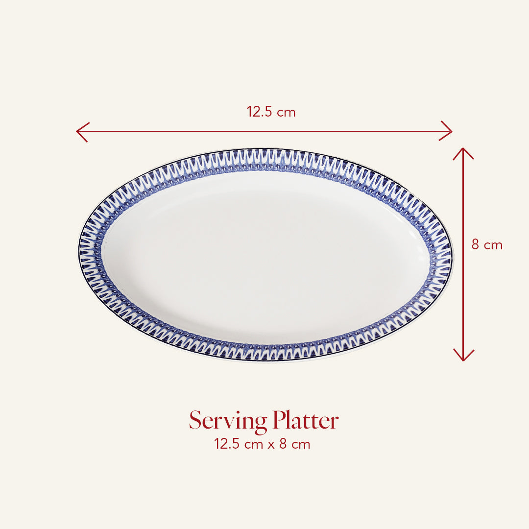 Paris Fleur - 1 pc Serving Platter