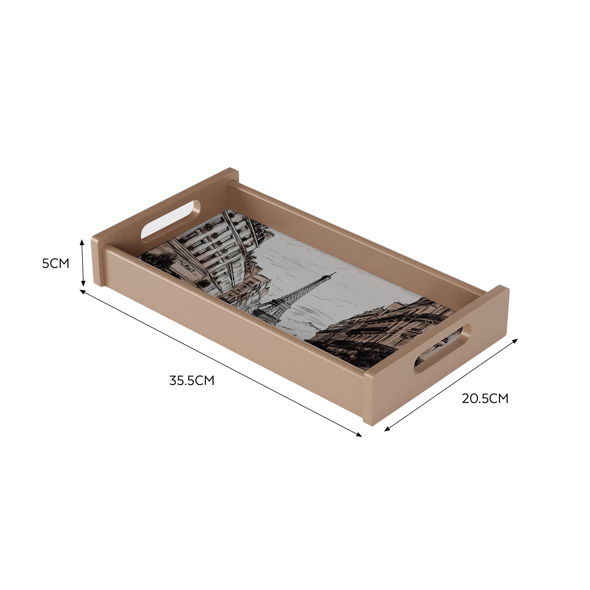 Paris Dessin Serving Tray