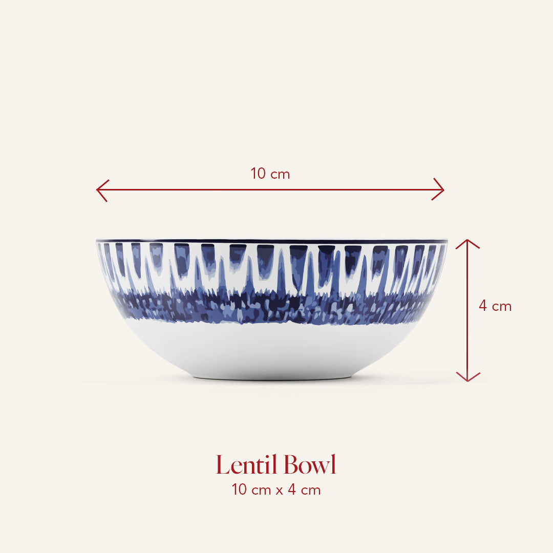 Paris Fleur - 6pc Lentil Bowl Set