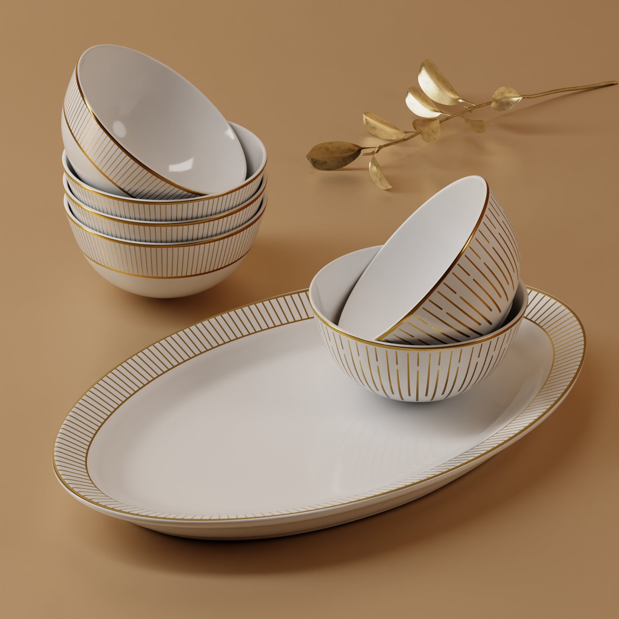 Cannes Glow - 28pc Dinnerware Set