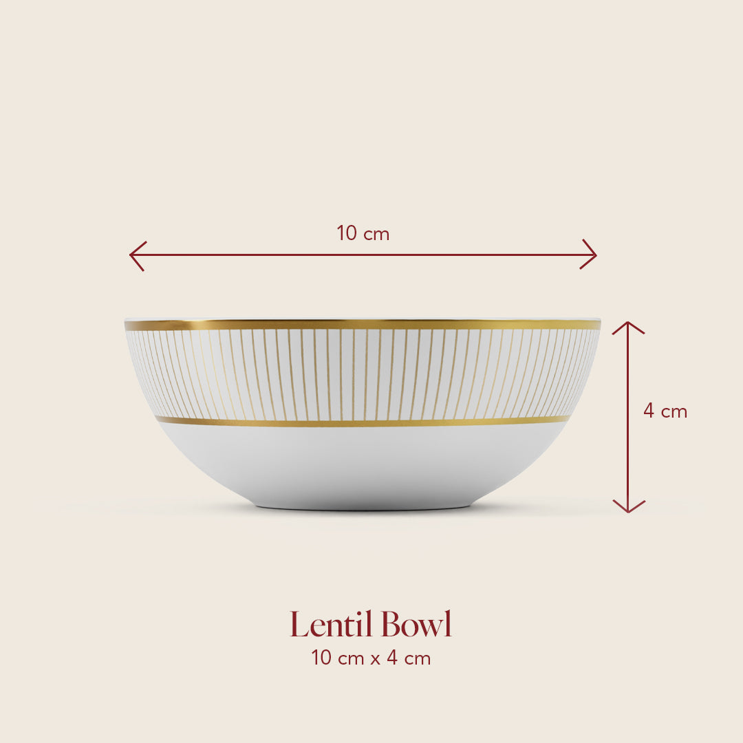 Cannes Glow - 6pc Lentil Bowl Set
