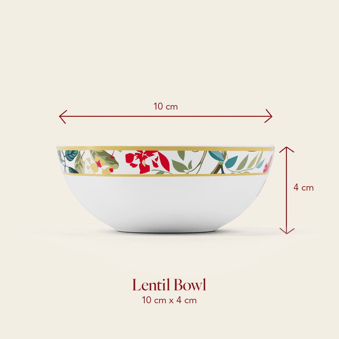 Chantilly Evening - 6pc Lentil Bowl Set