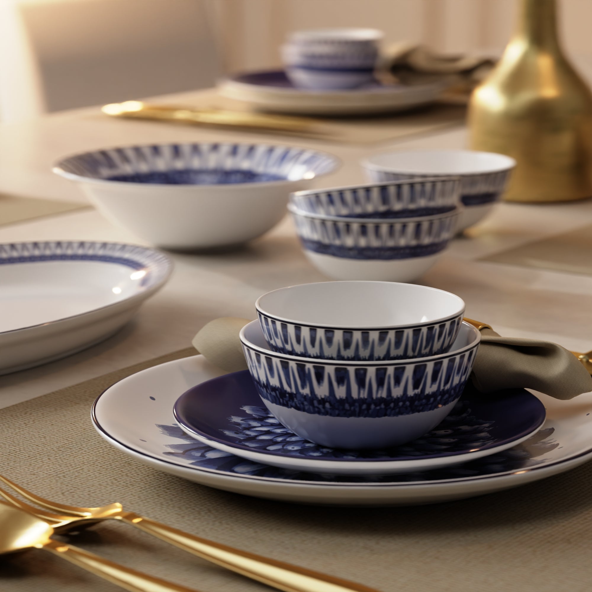 Paris Fleur - 28pc Dinnerware Set