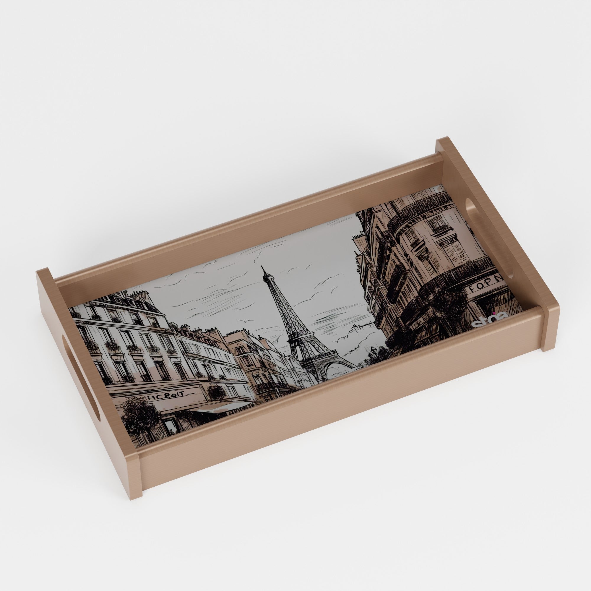 Paris Dessin Serving Tray