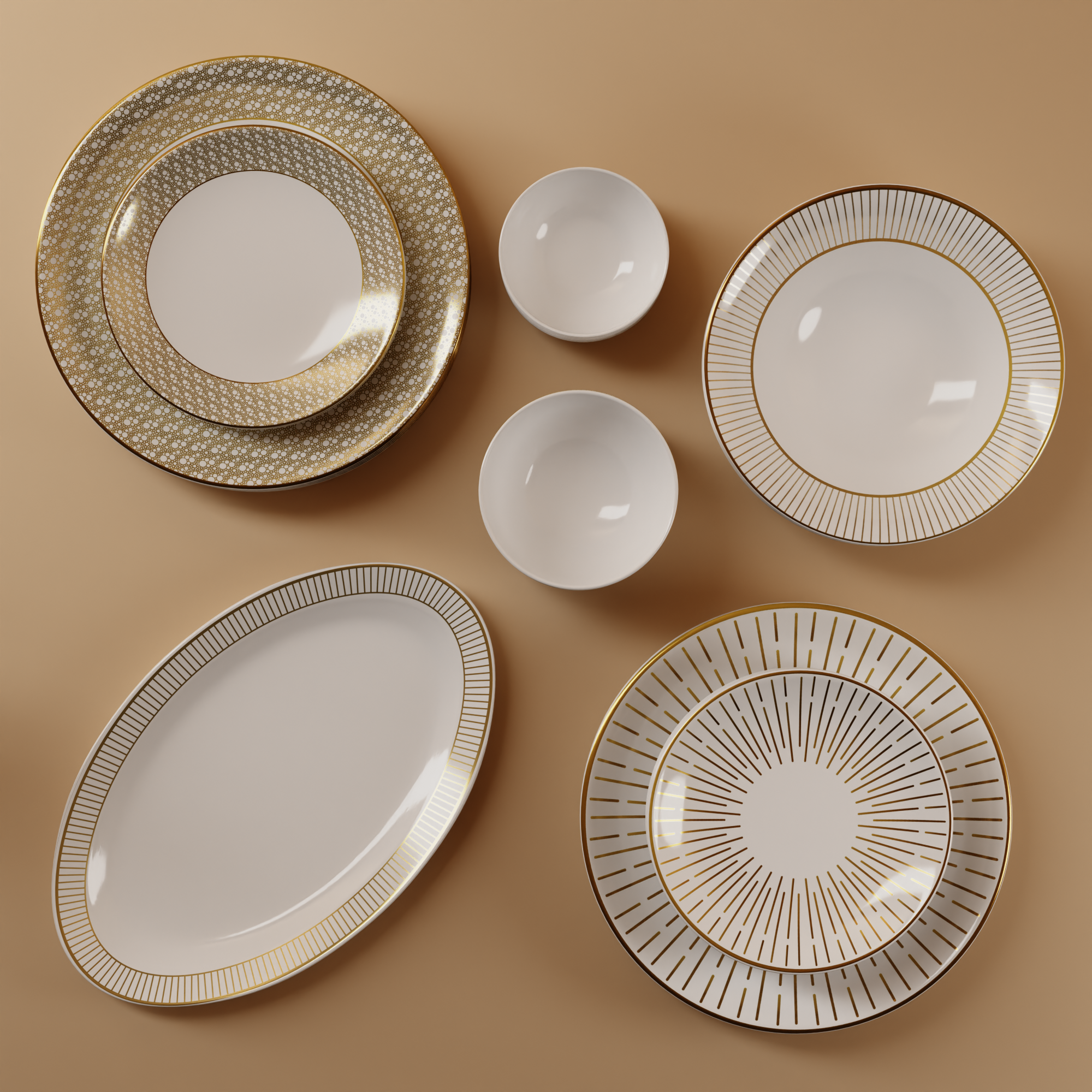 Cannes Glow - 28pc Dinnerware Set