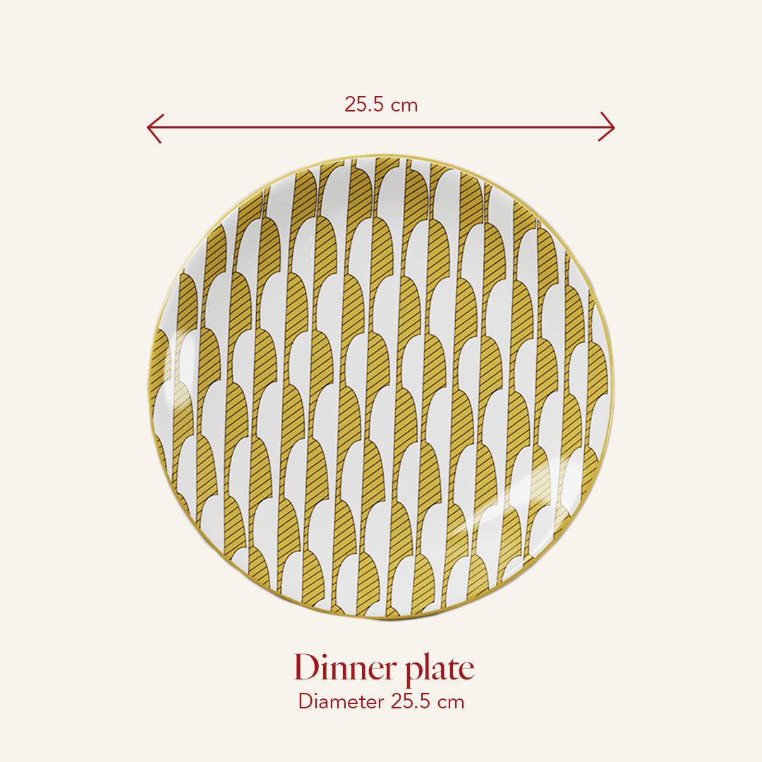 Marseille Mood - 6pc Dinner Plate Set