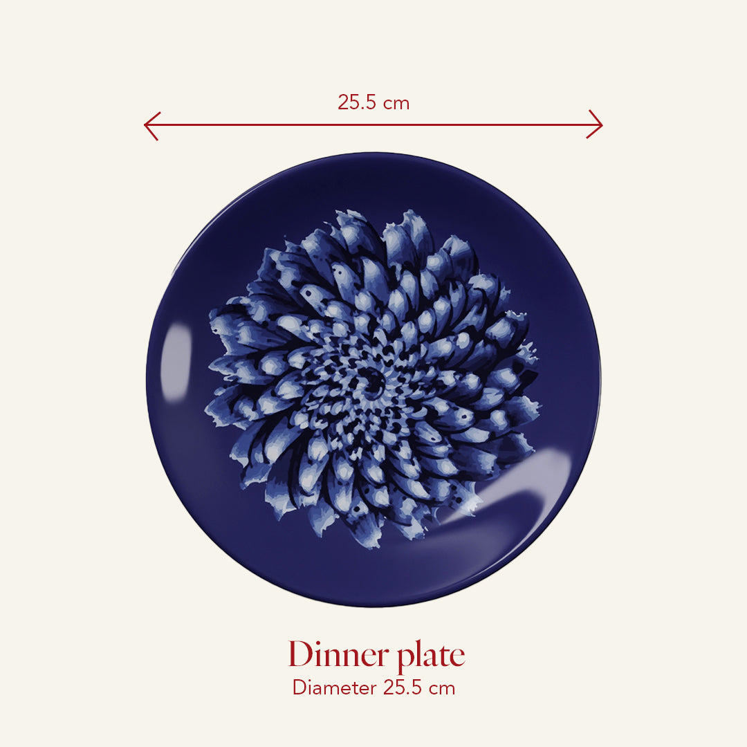 Paris Fleur - 6pc Dinner Plate Set