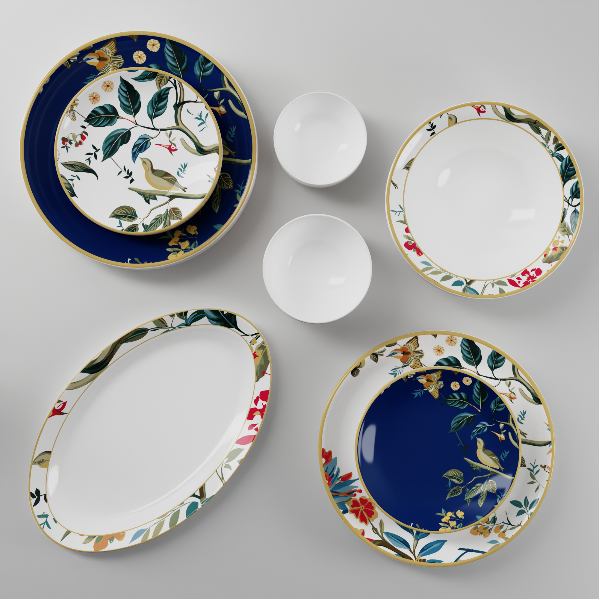 Chantilly Evening - 28pc Dinnerware Set