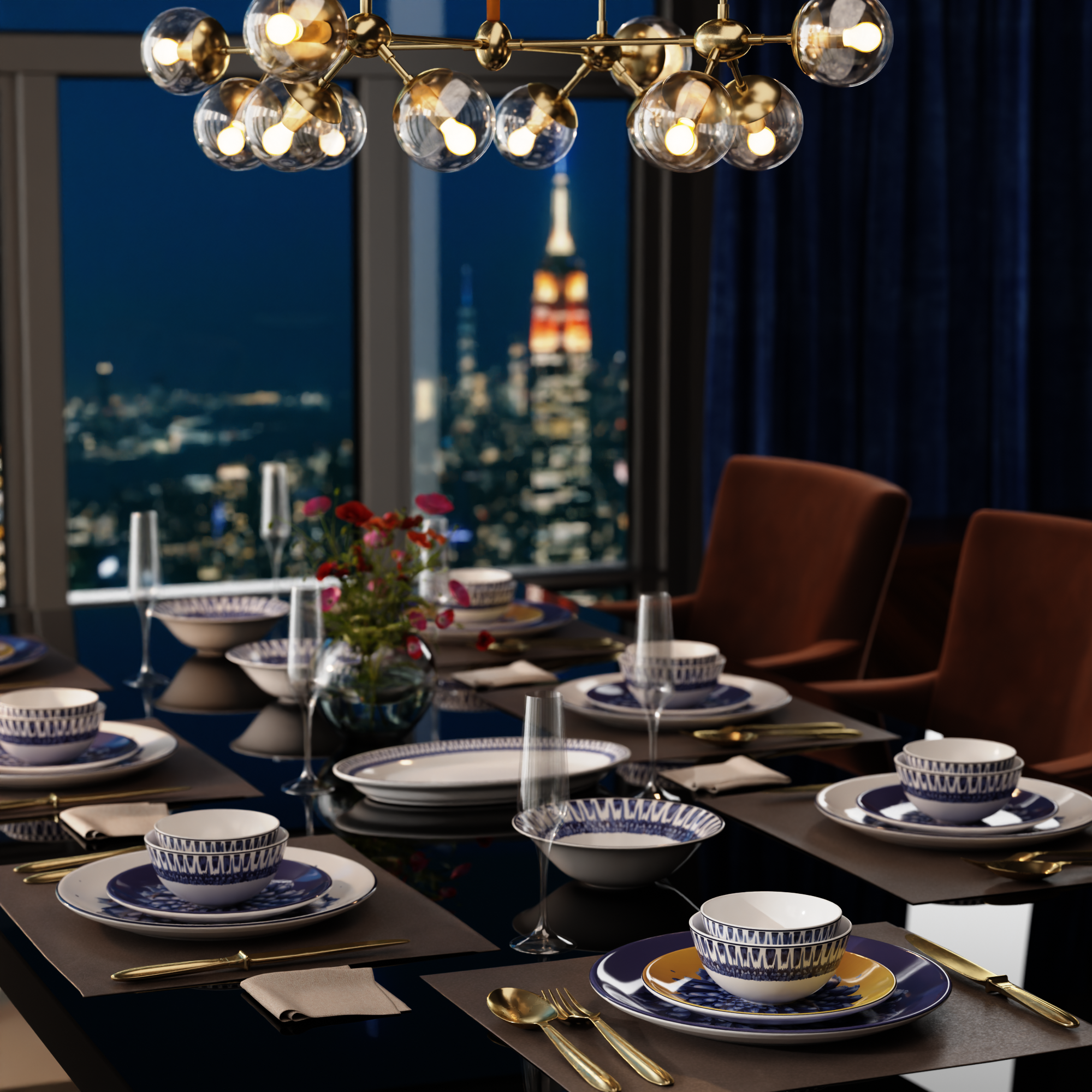 Paris Fleur - 28pc Dinnerware Set