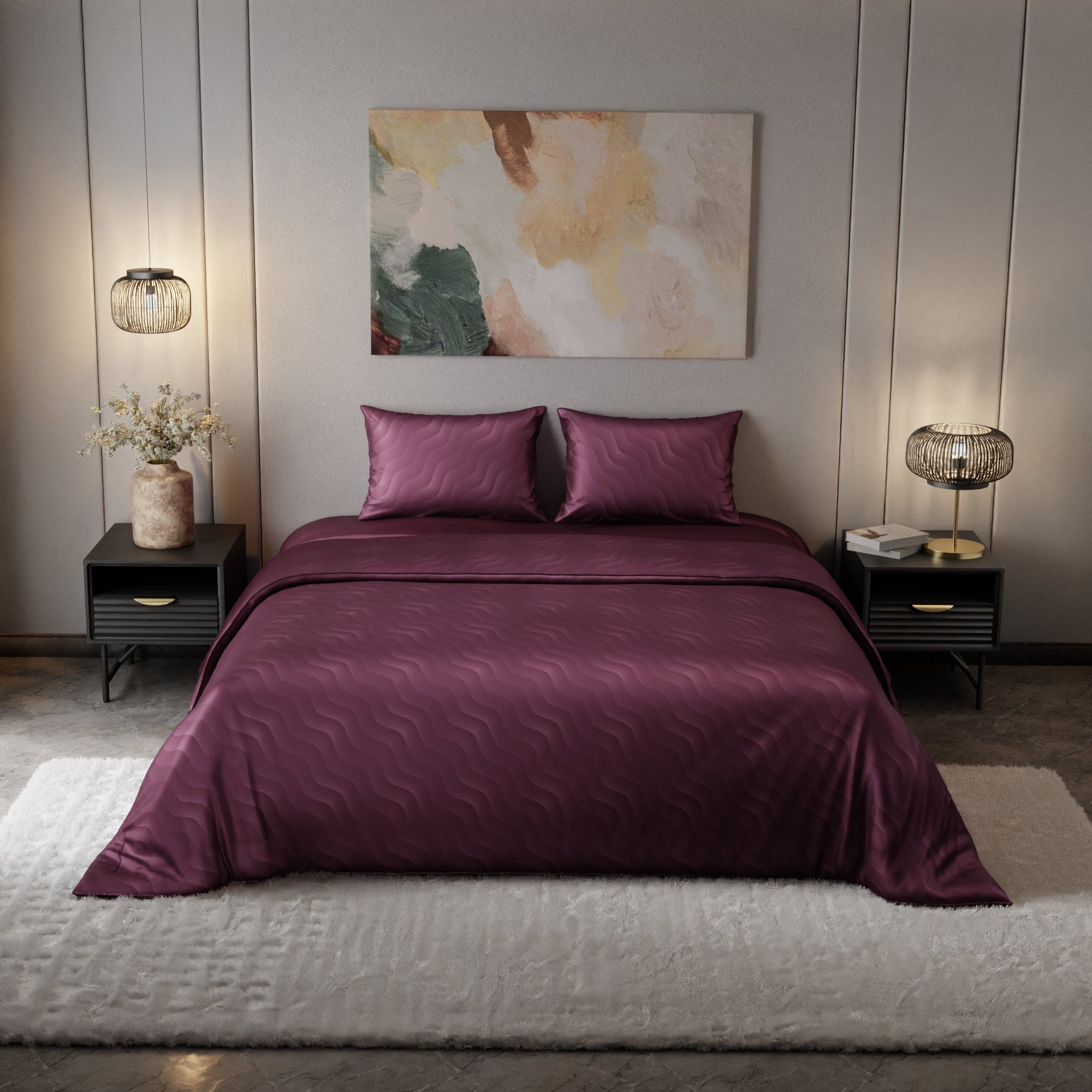 Burgundy Bliss Comforter