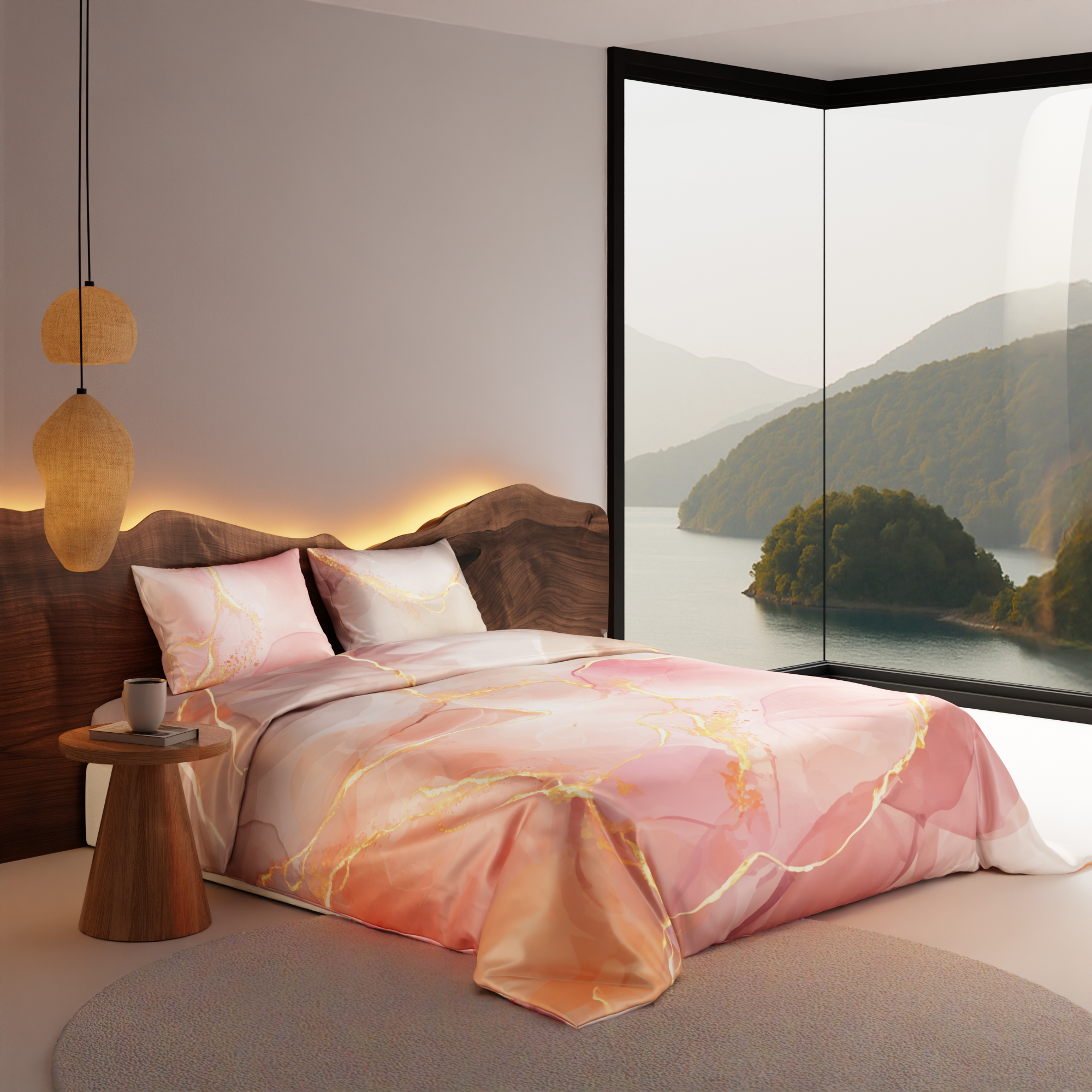 Dawn’s Brushstroke Comforter