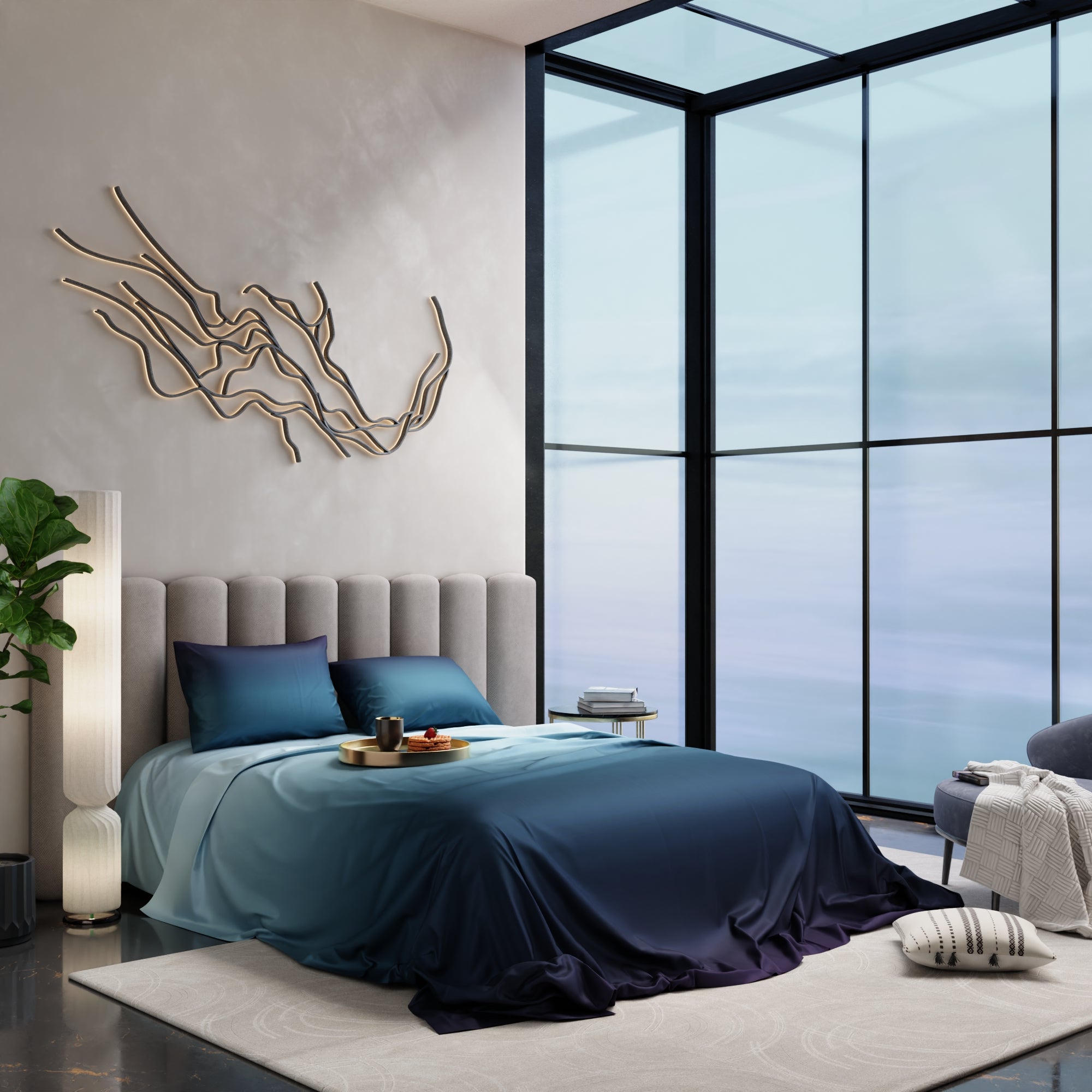 Lover's Dusk Bedsheet Set