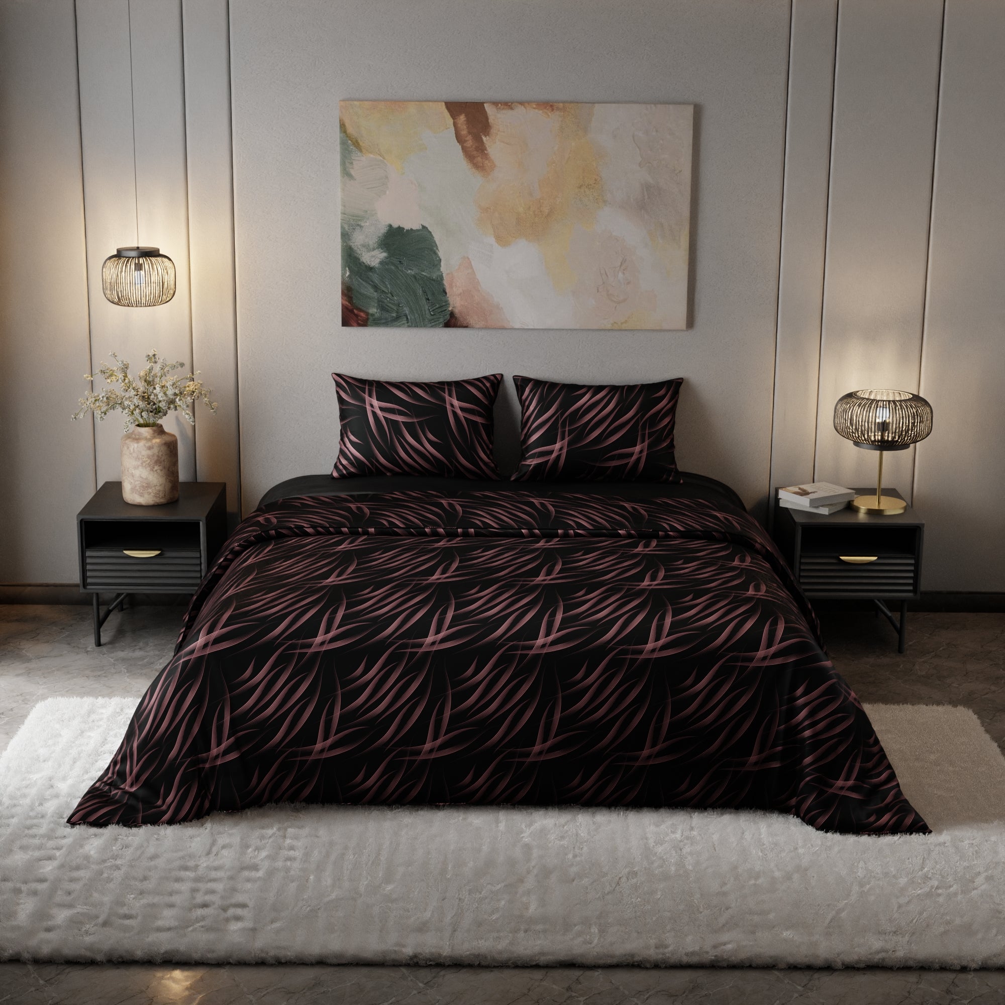 Noir Rouge Comforter