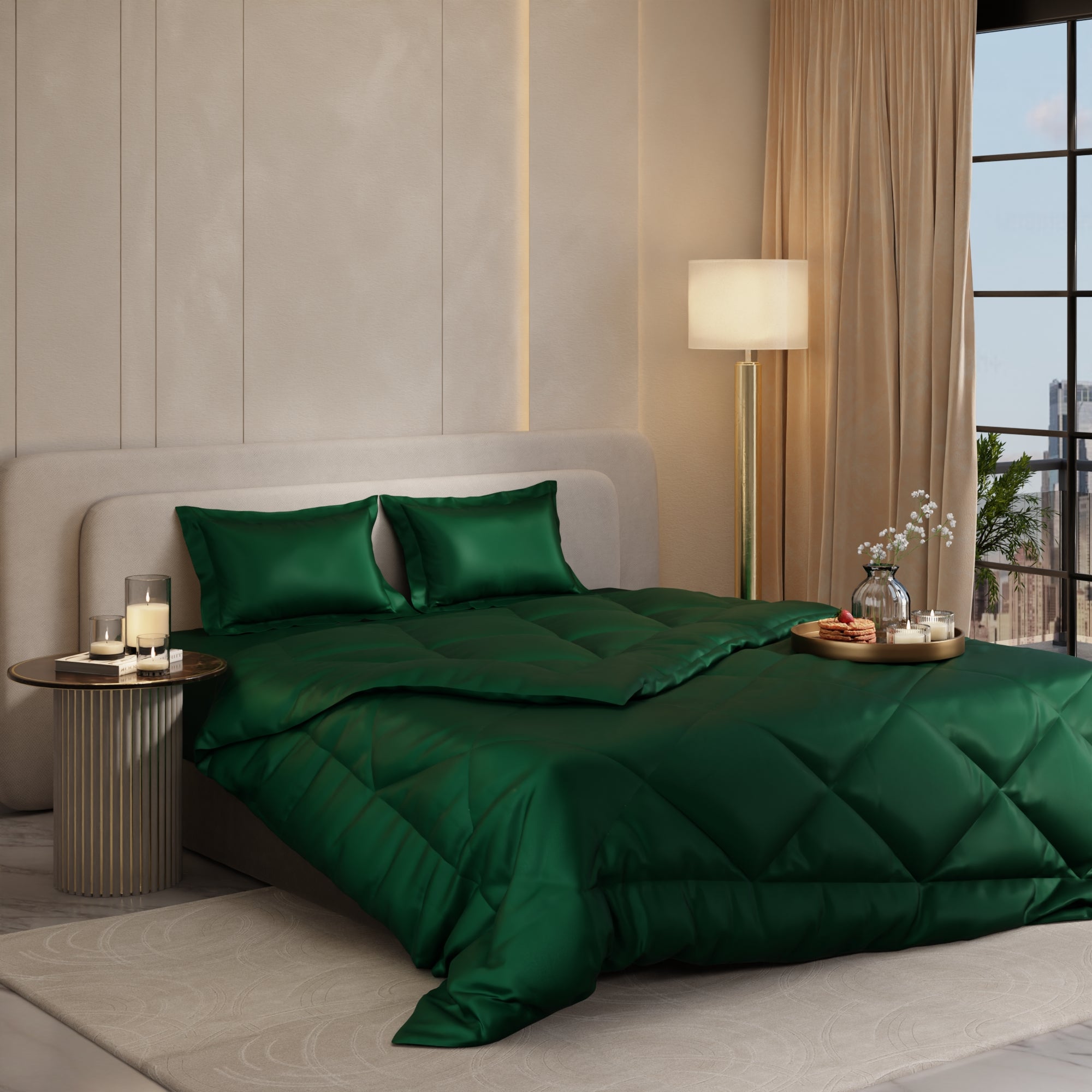 Emerald Green Bed in a Bag