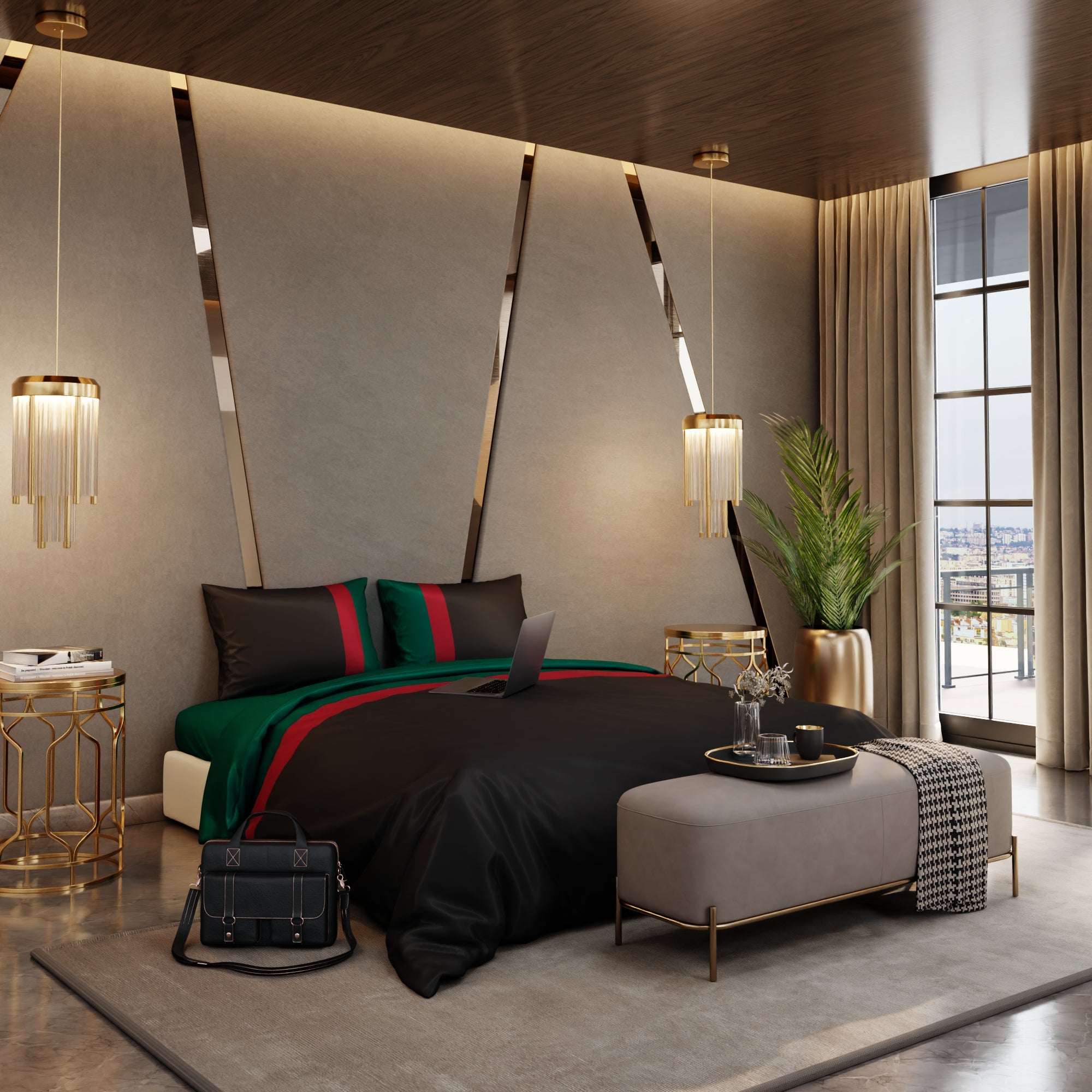 Louvre Luxe Comforter Set