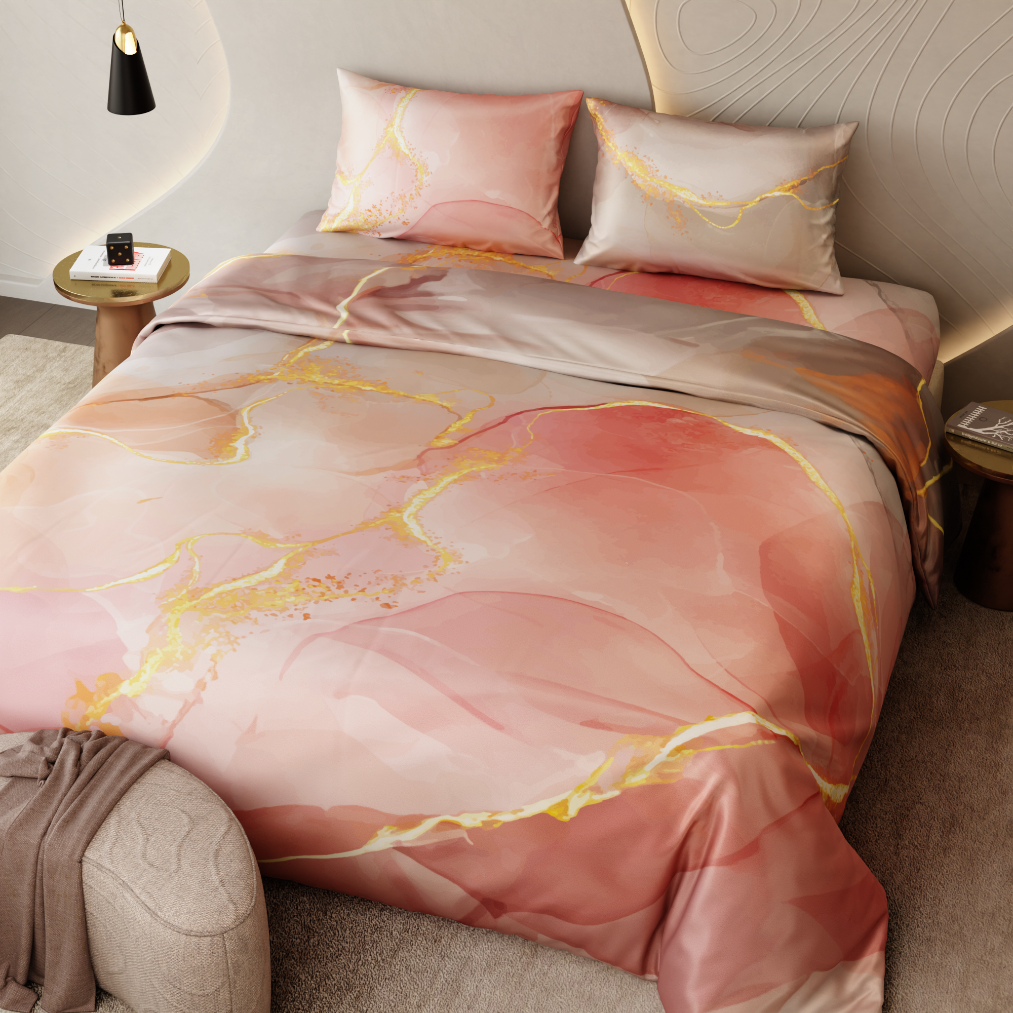 Dawn’s Brushstroke Comforter