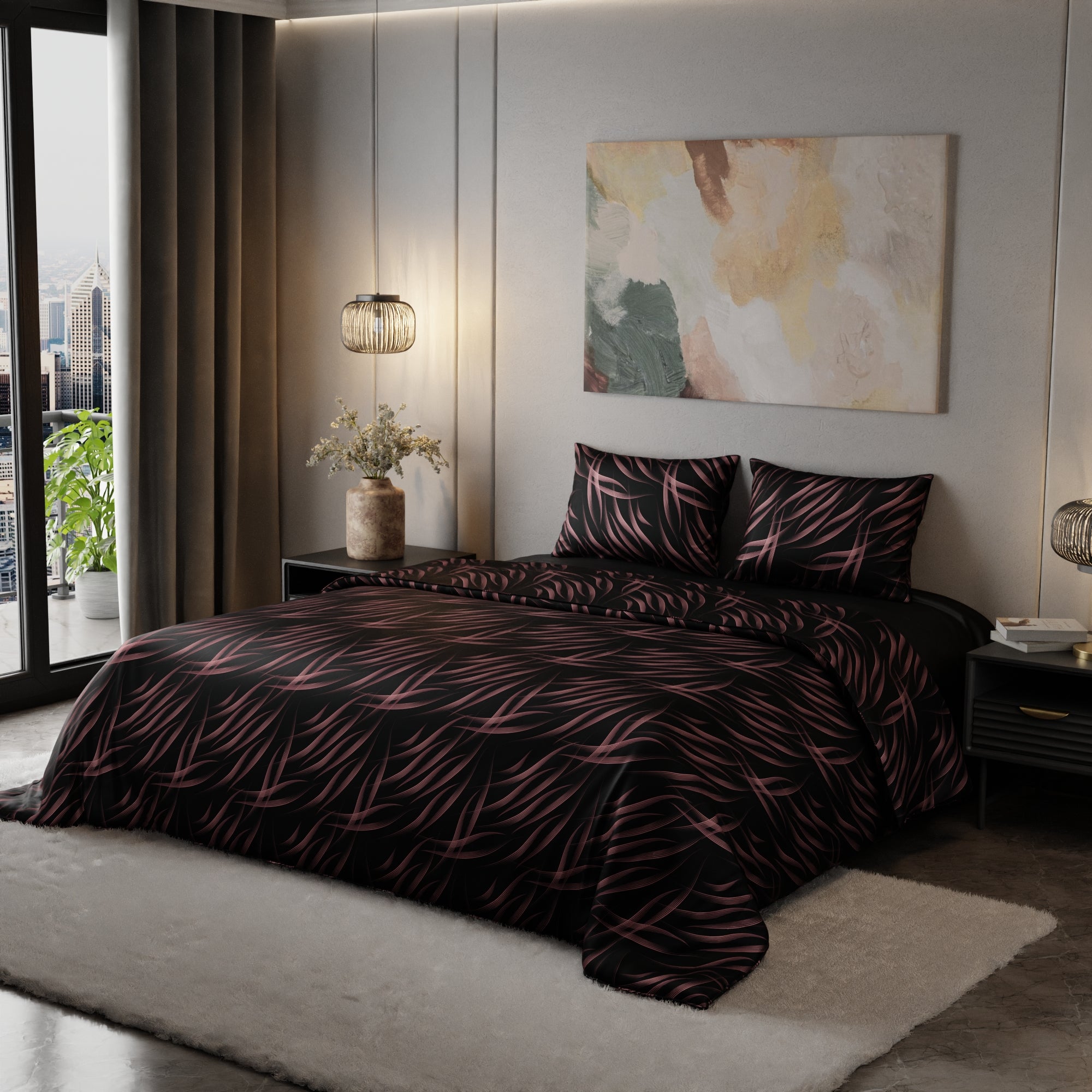 Noir Rouge Comforter