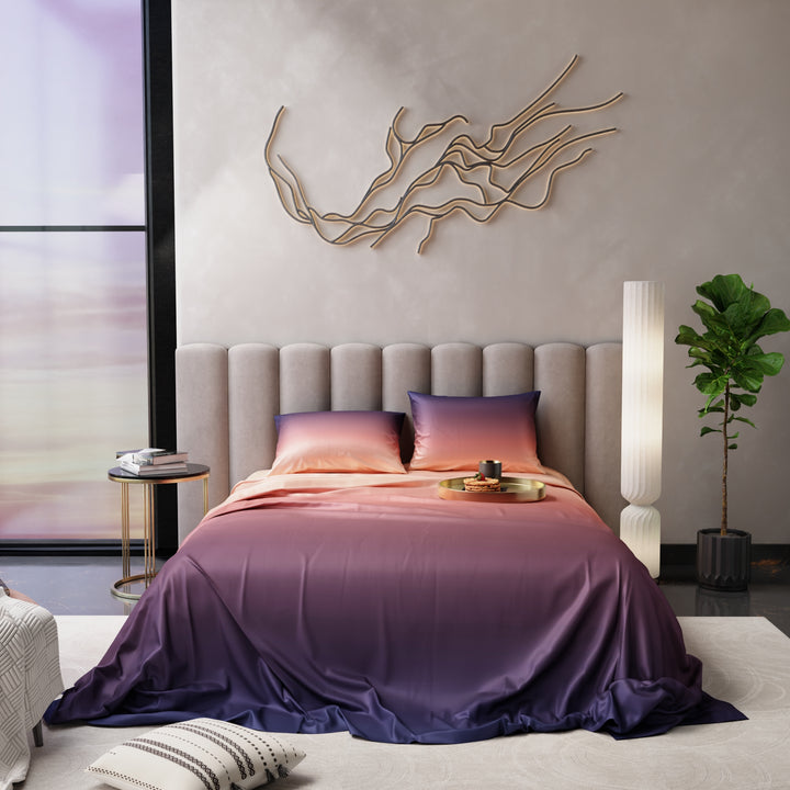 Sunset Kiss Bedsheet Set