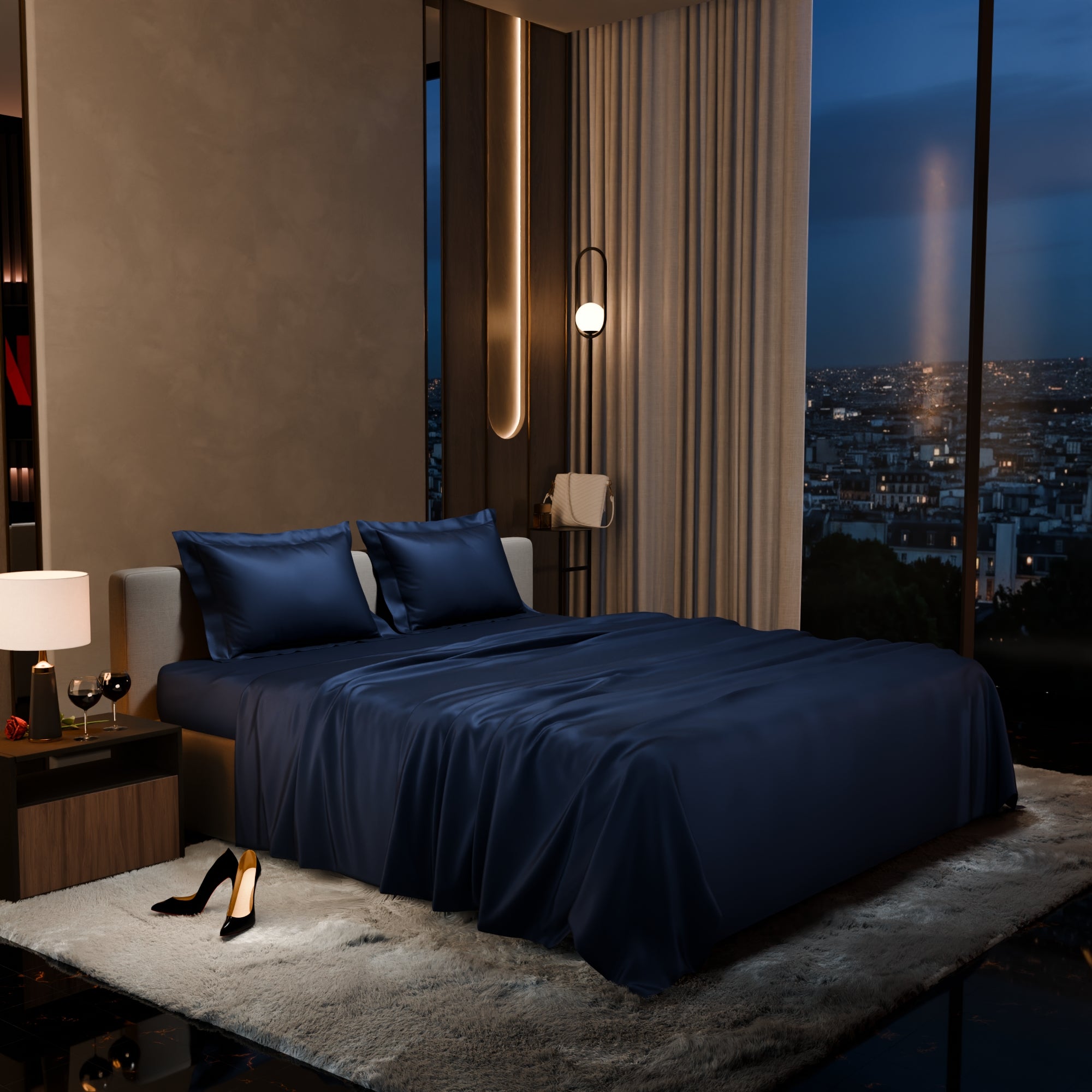 Mystique Blue Top Sheet