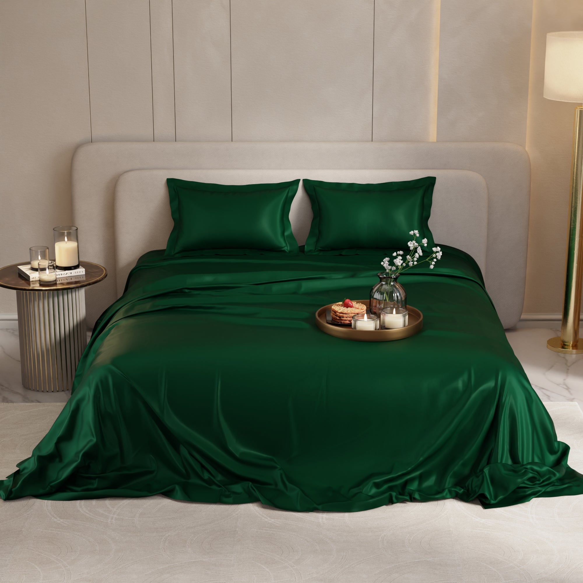 Emerald Green Top Sheet