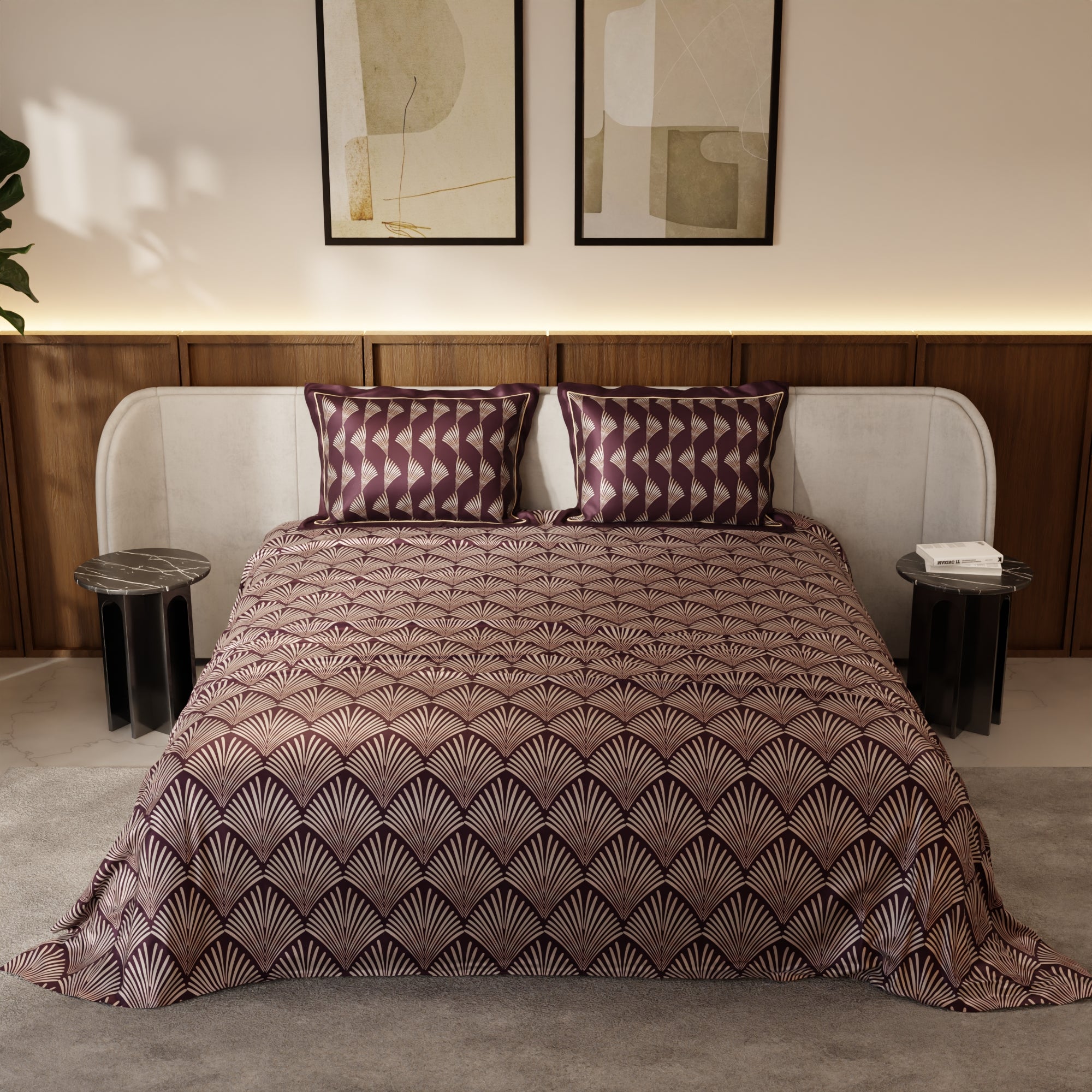 Ruby Affair Bedsheet Set