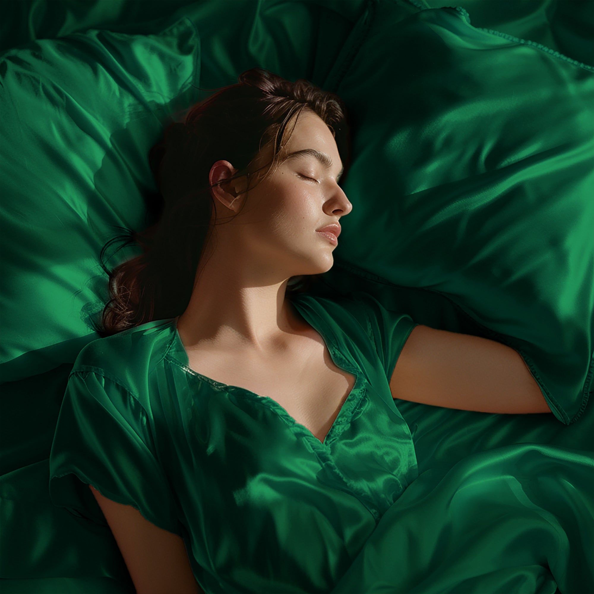Emerald Green Bed in a Bag
