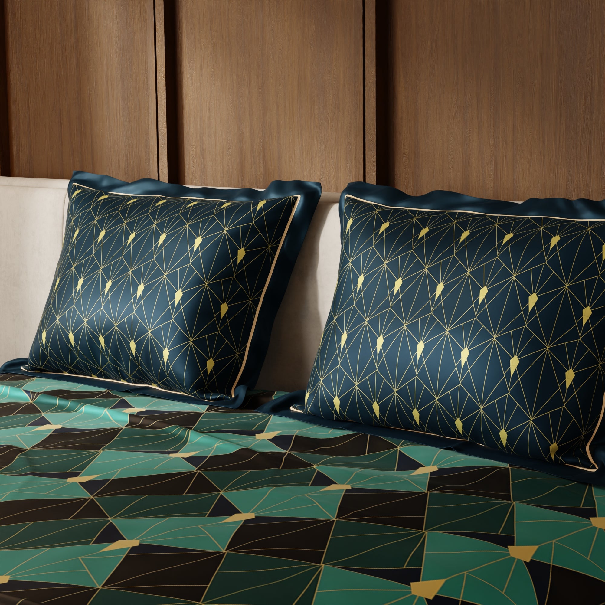 Emerald Celebration Bedsheet Set