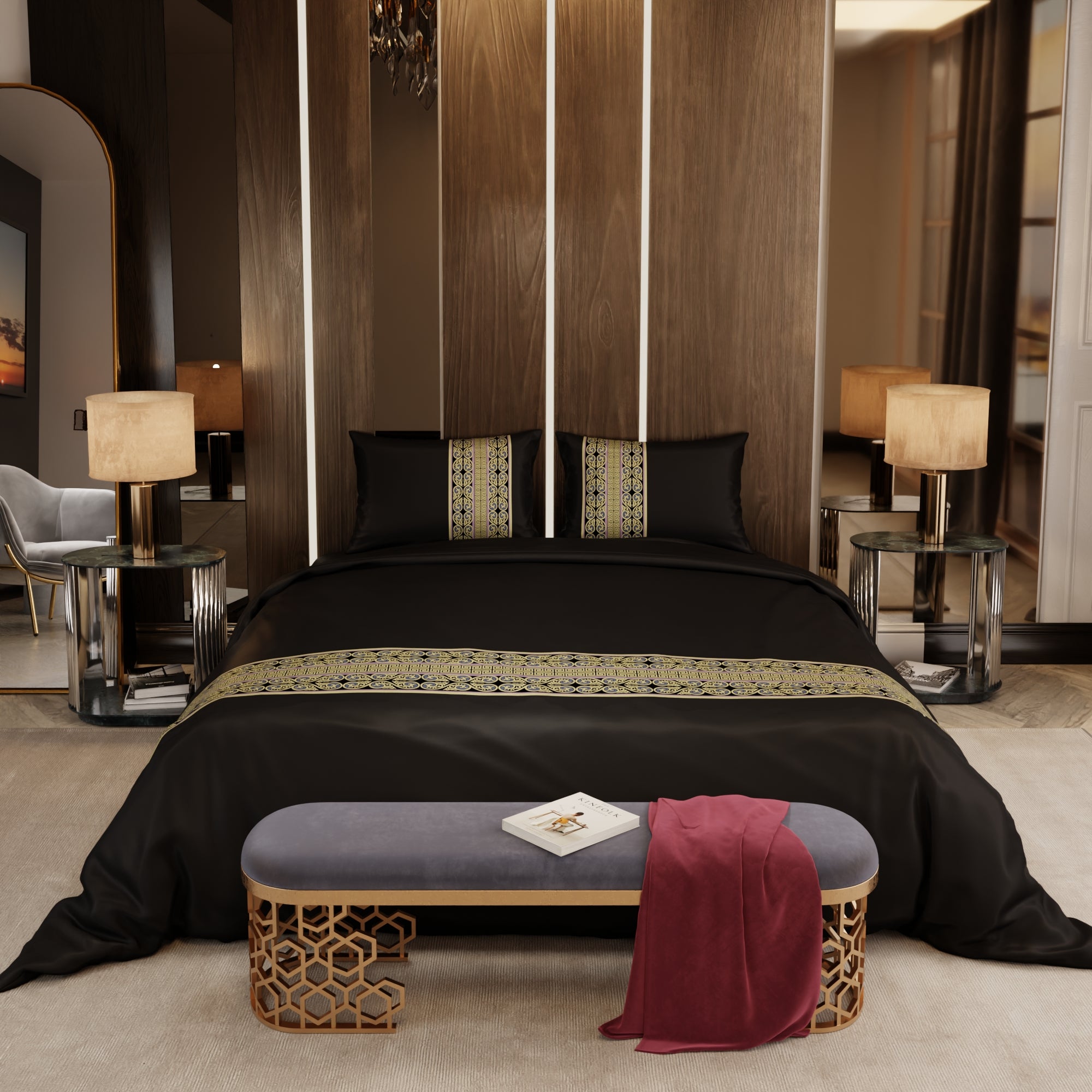 Dark Dynasty Comforter Set