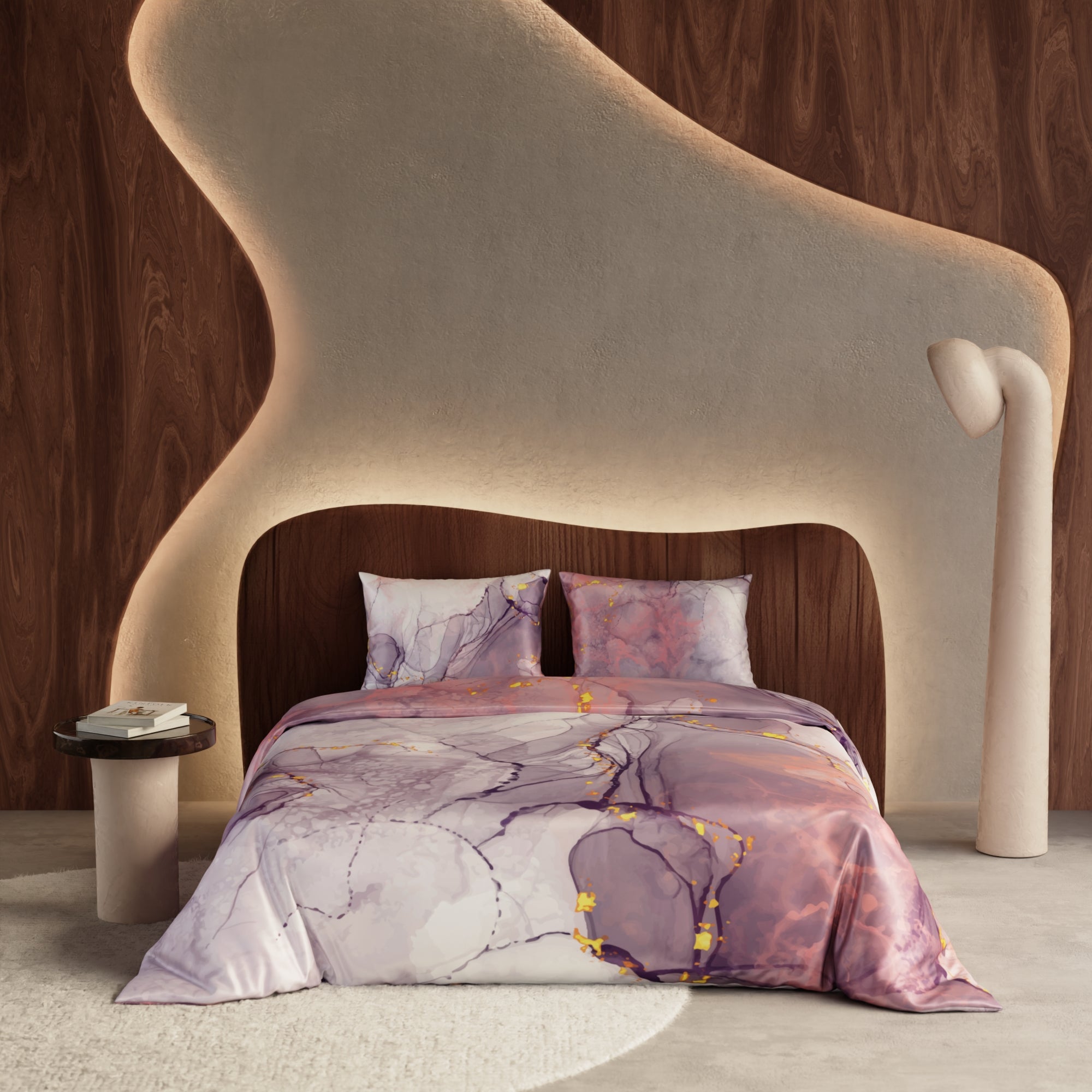 Beneath Lavender Skies Comforter