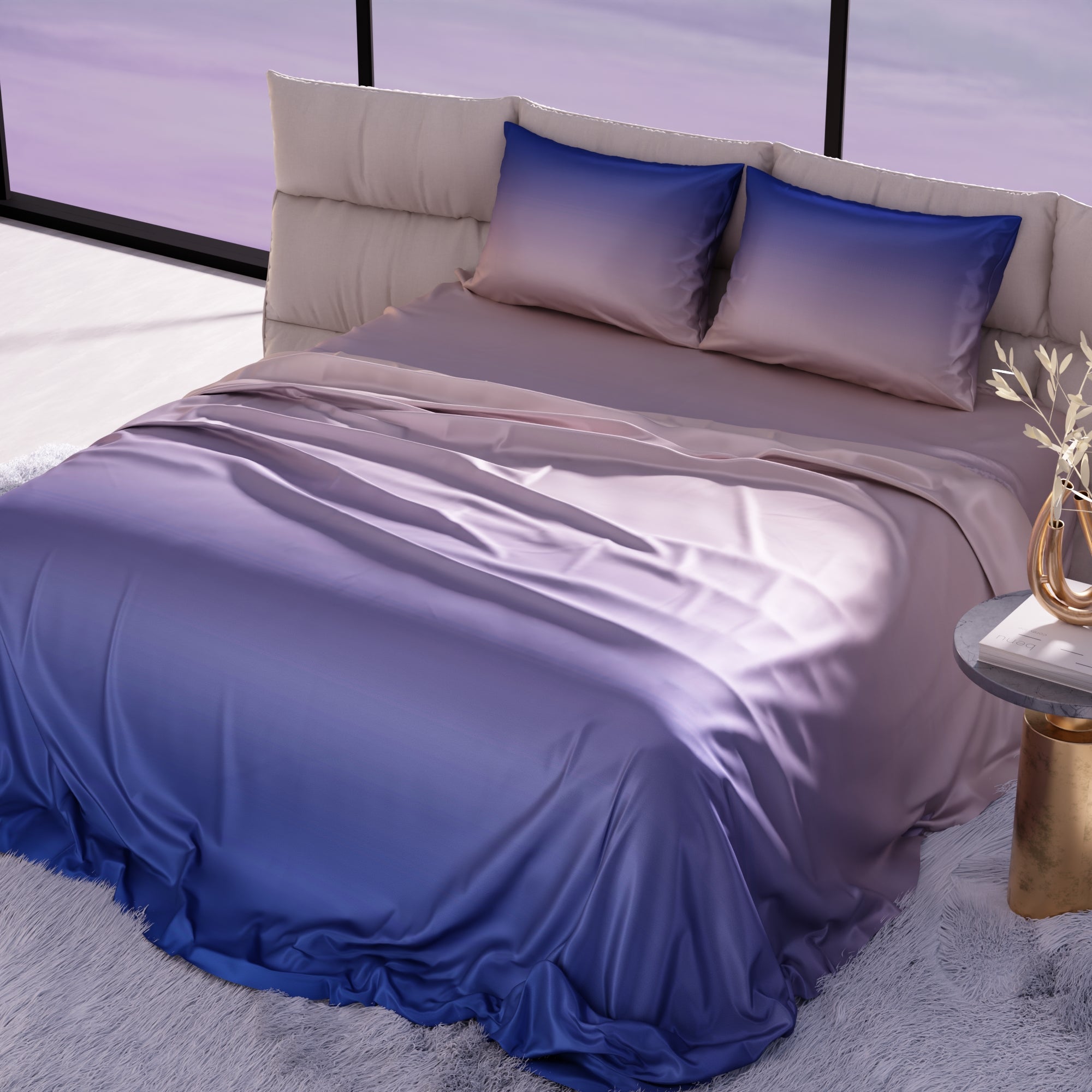 Evening Glow Bedsheet Set