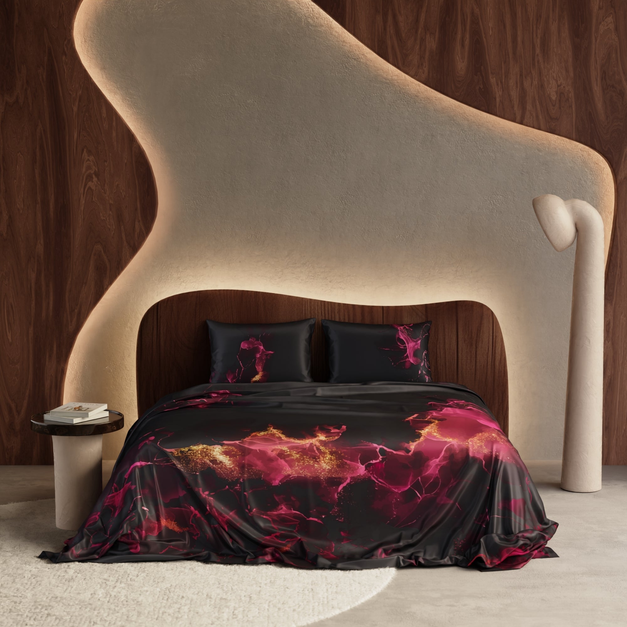 Shadows of the Flame Bedsheet Set