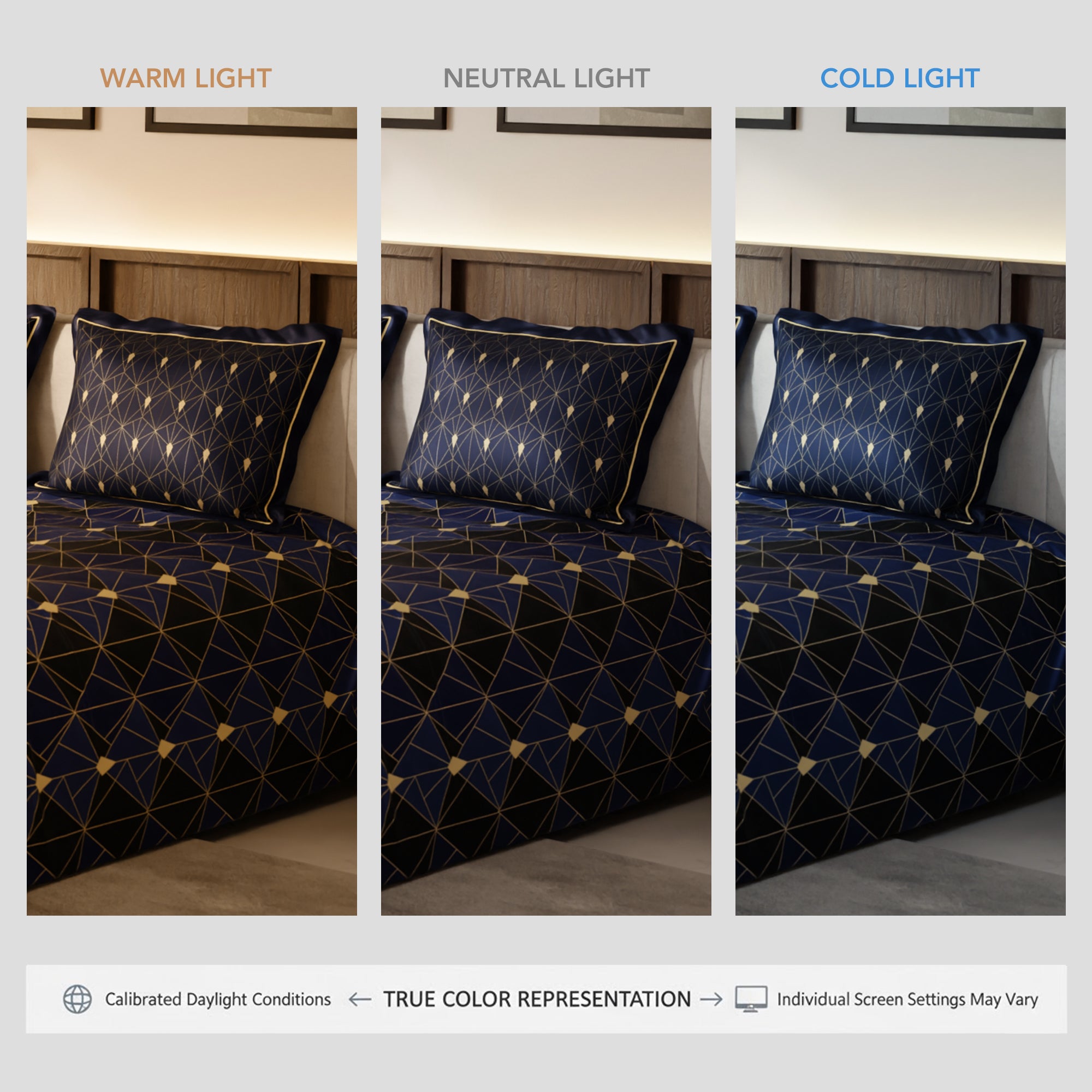 Navy Fiesta Bedsheet Set