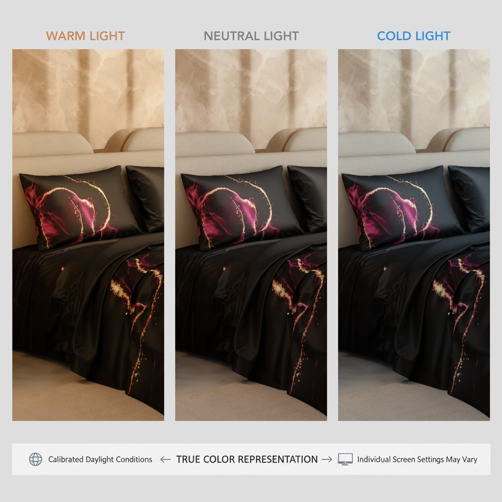 Bloom of Eternity King Bedsheet Set