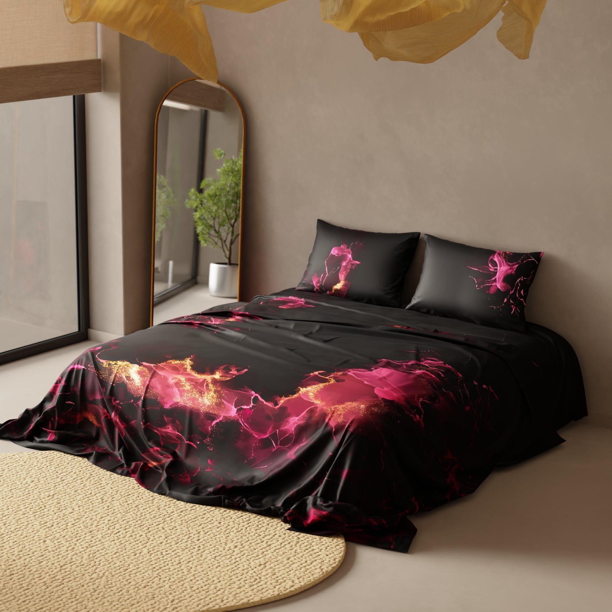 Shadows of the Flame Bedsheet Set