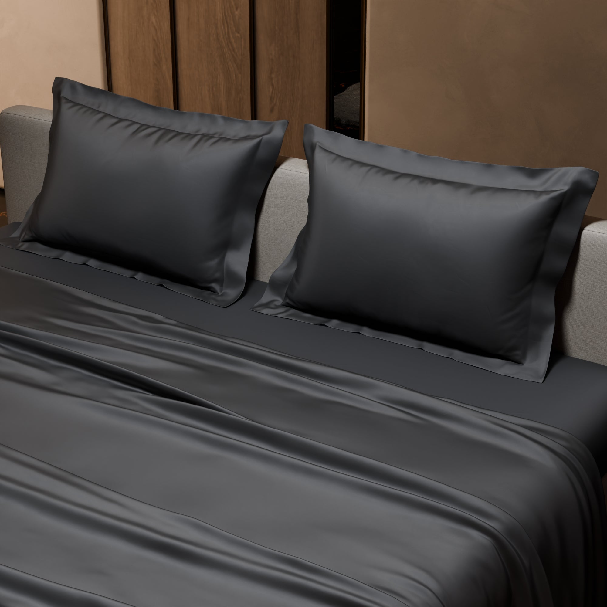 Twilight Embrace Flat Bedsheet Set