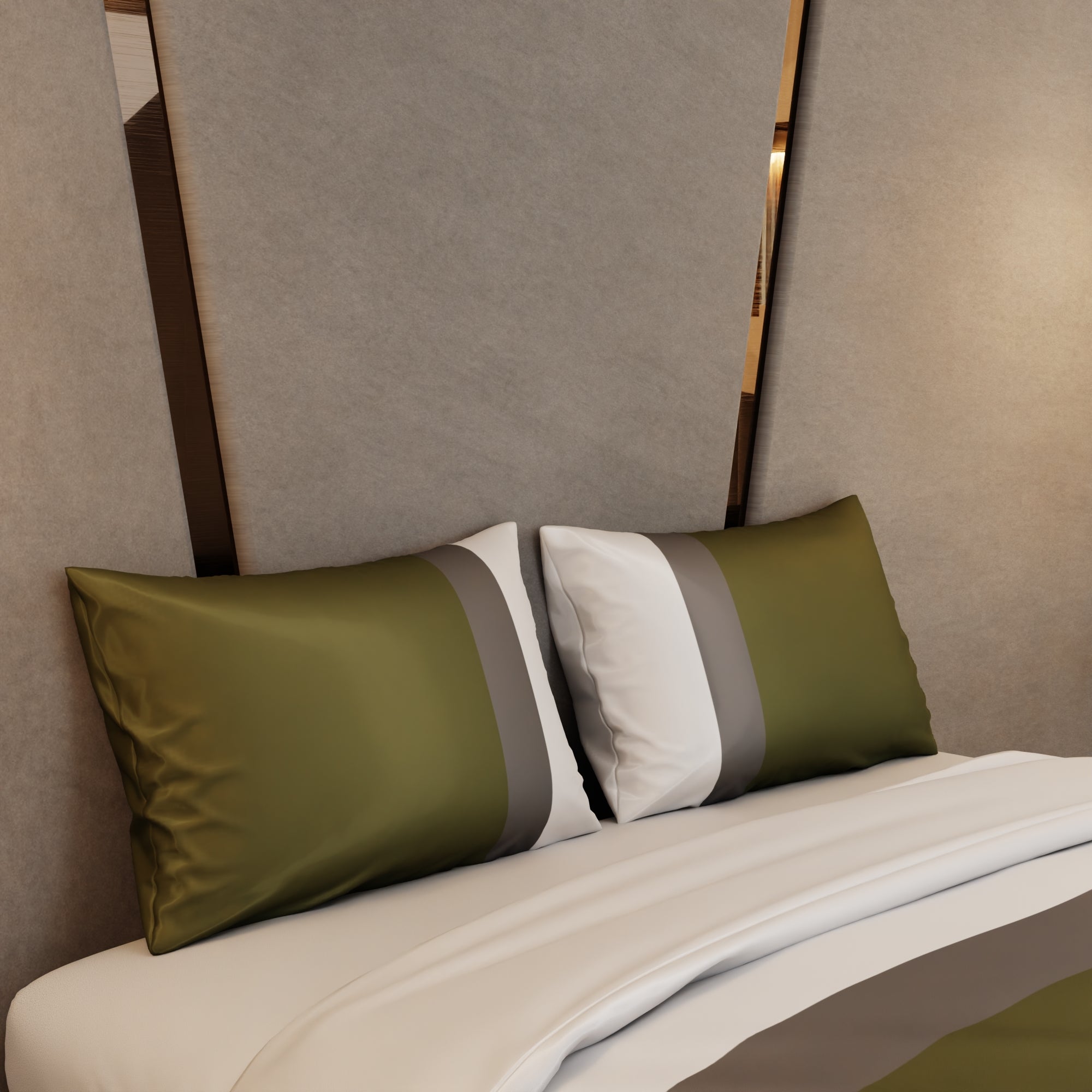 Seine Side Stripes Comforter Set