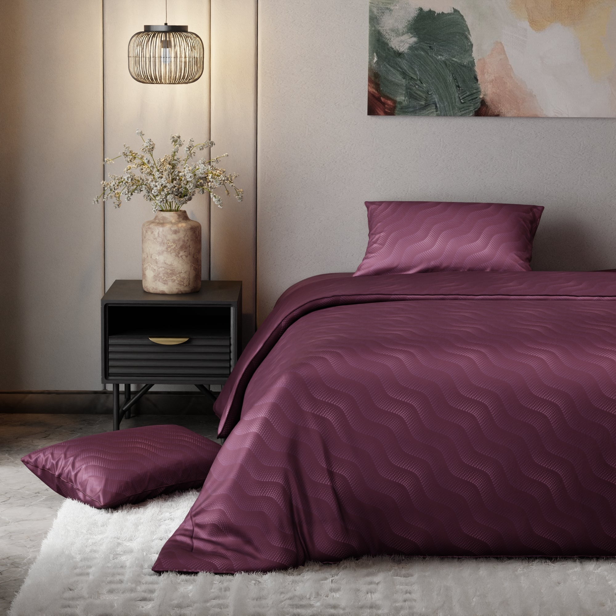 Burgundy Bliss Comforter