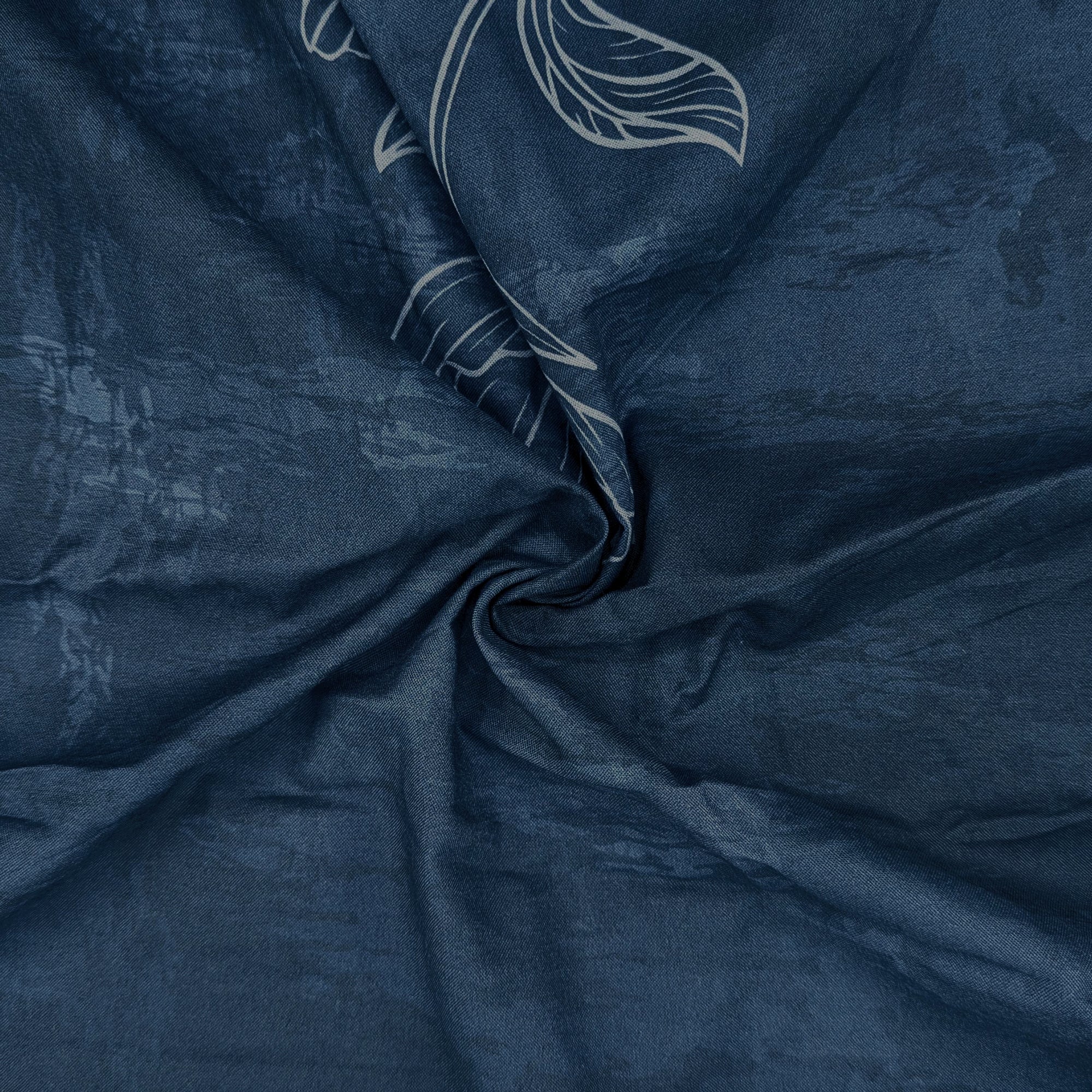 Blue Patina 100% Cotton Bedsheet Set
