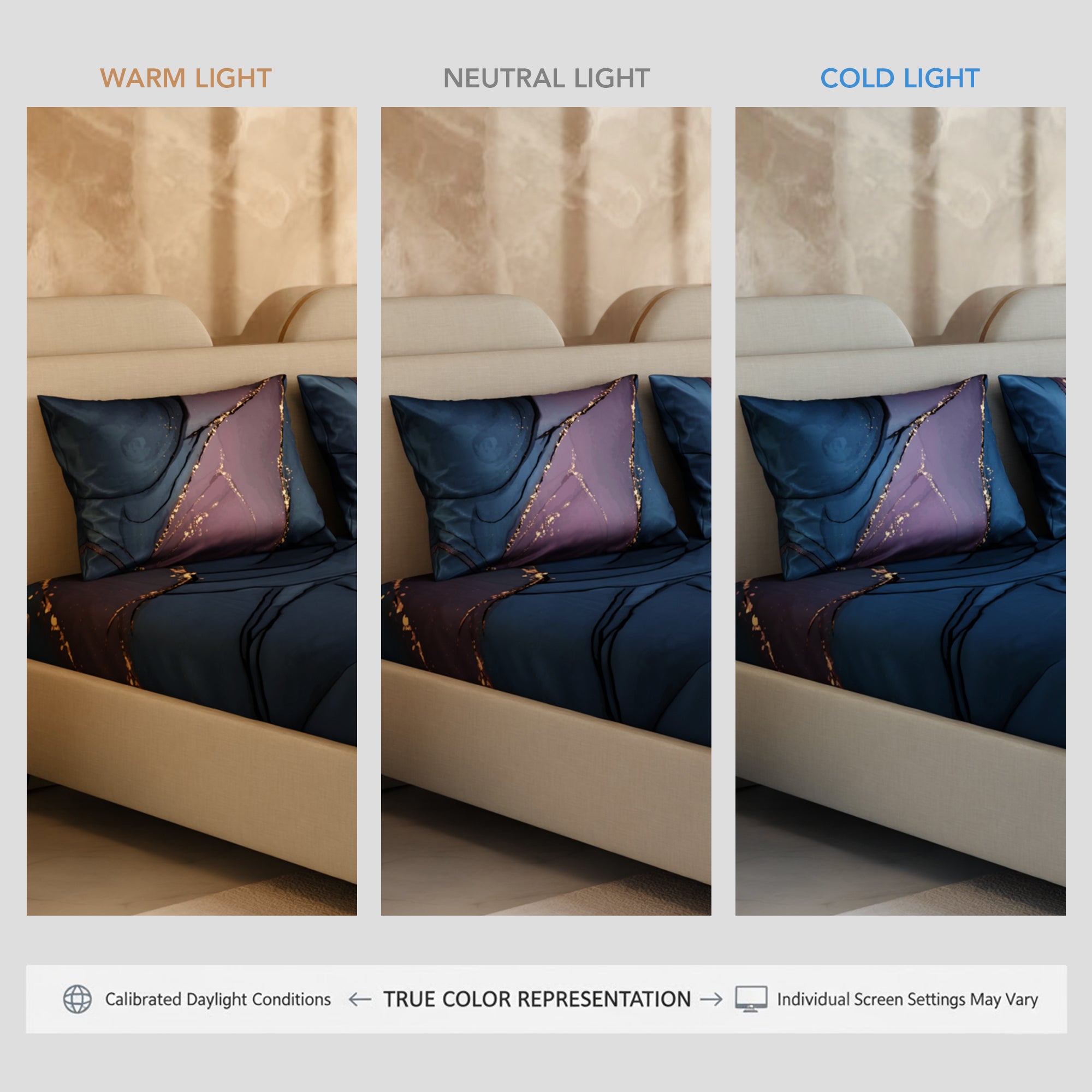 Whispers of the Cosmos Fitted Bedsheet Set