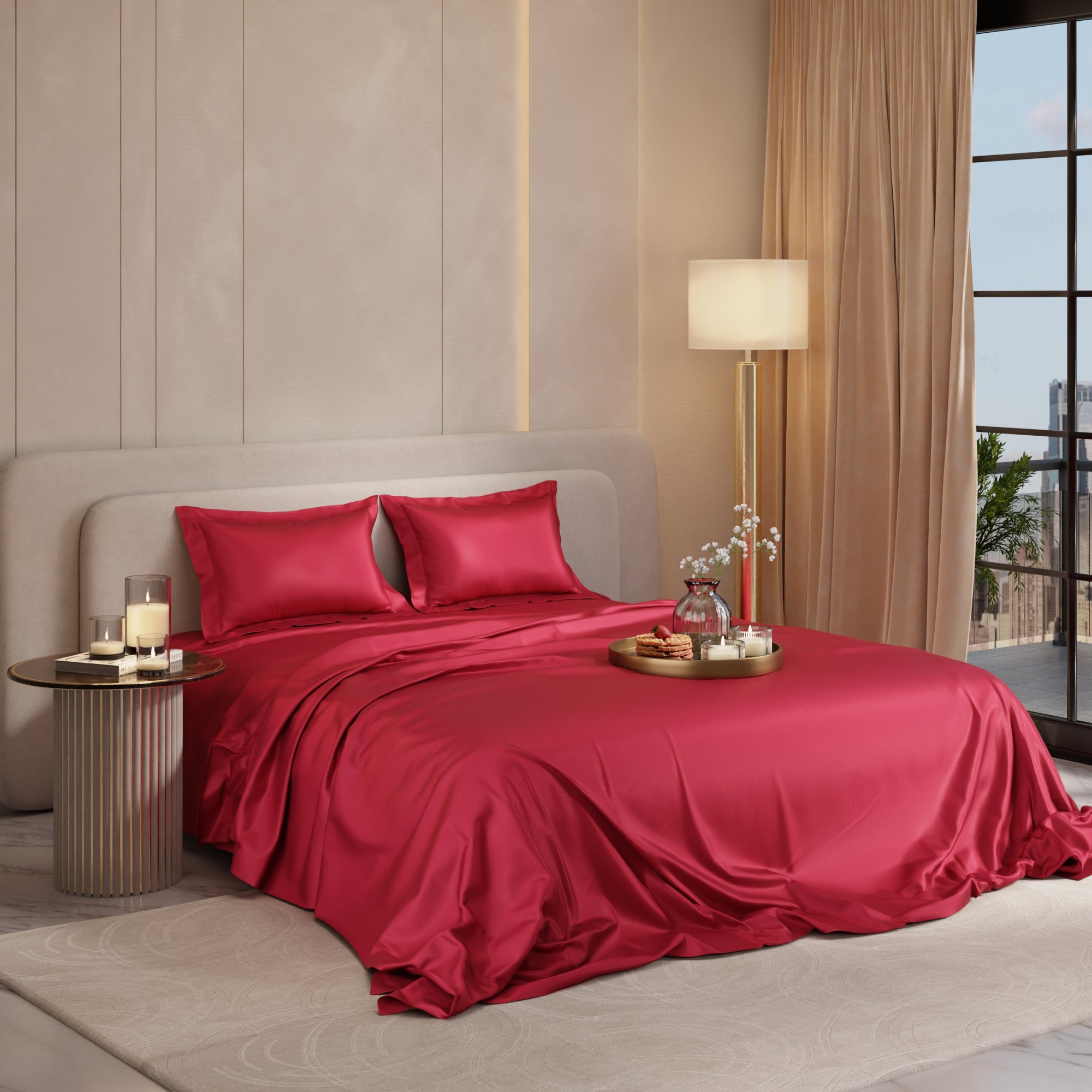 Flirty Red Top Sheet