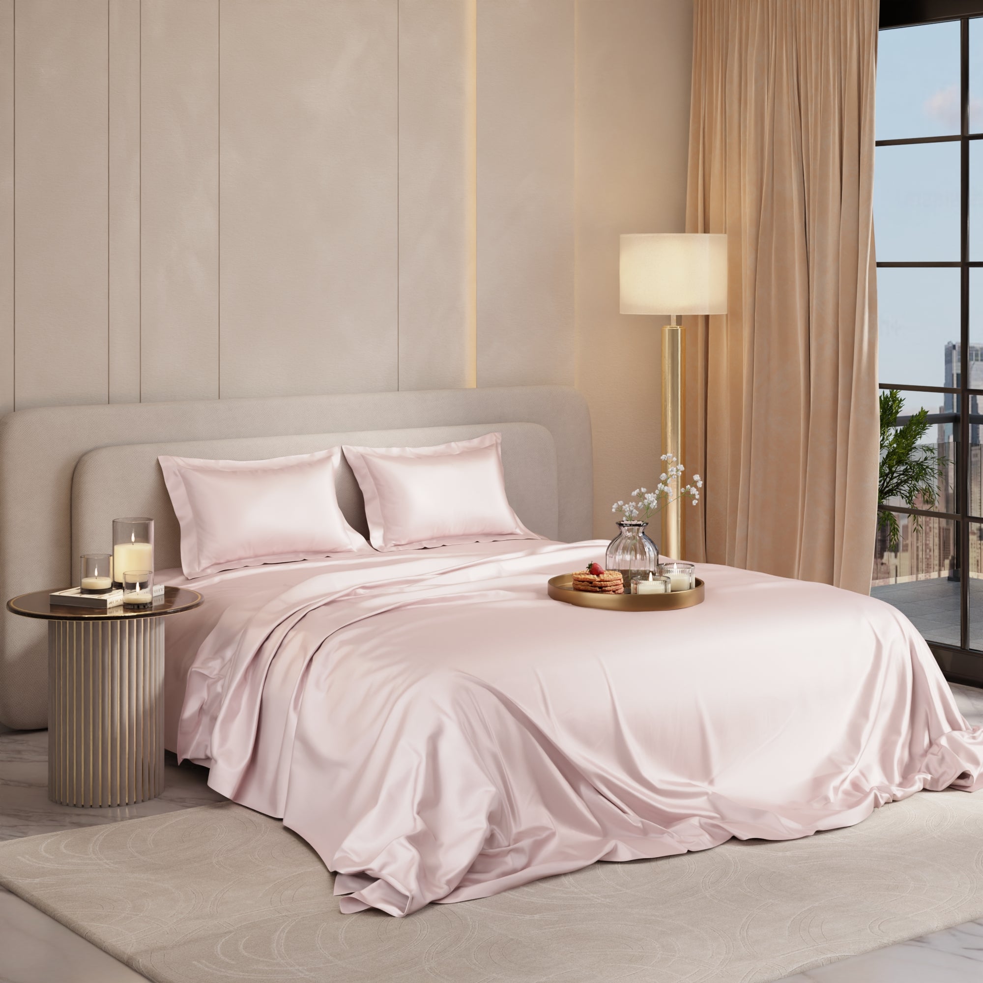 Blushing Pink Top Sheet