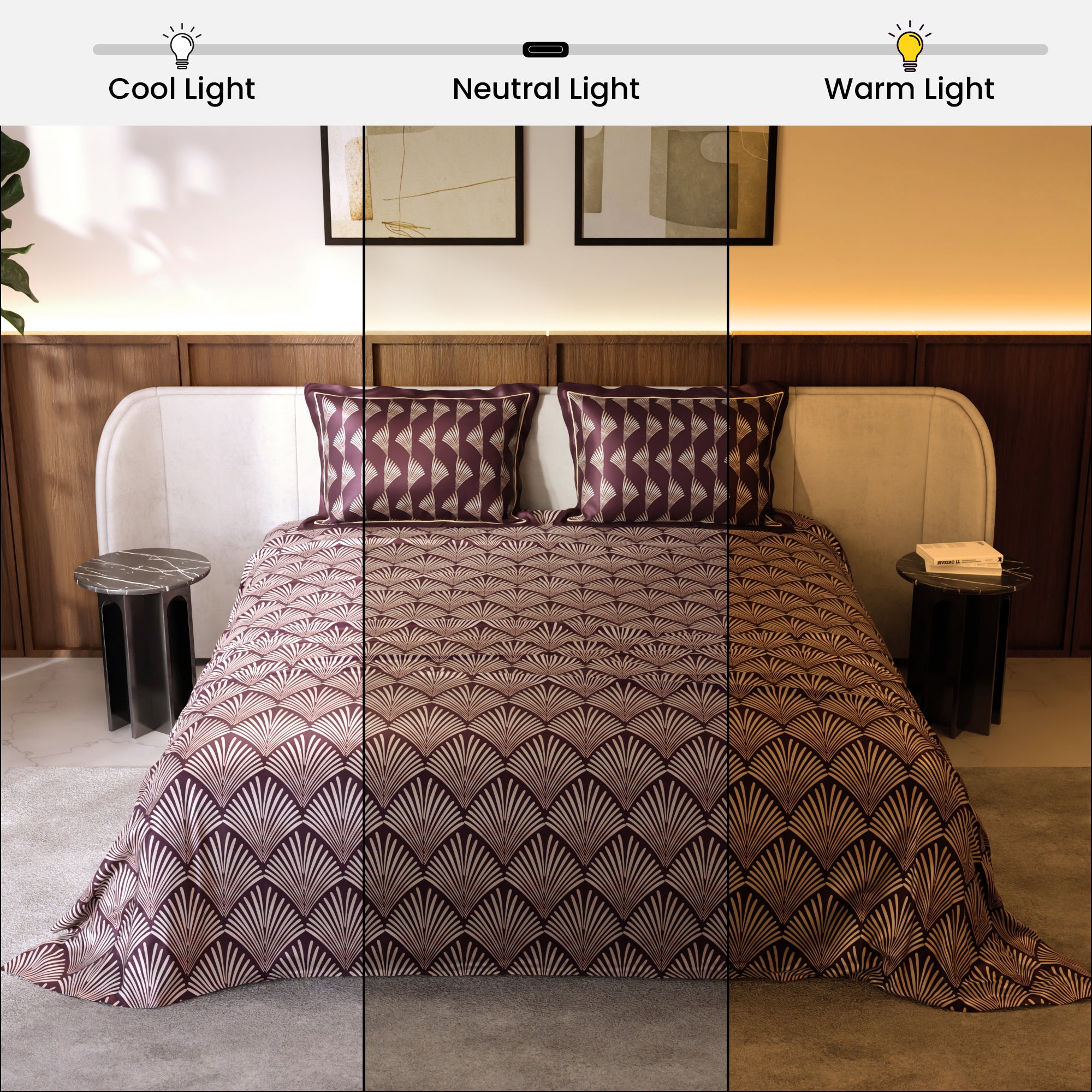 Ruby Affair Bedsheet Set