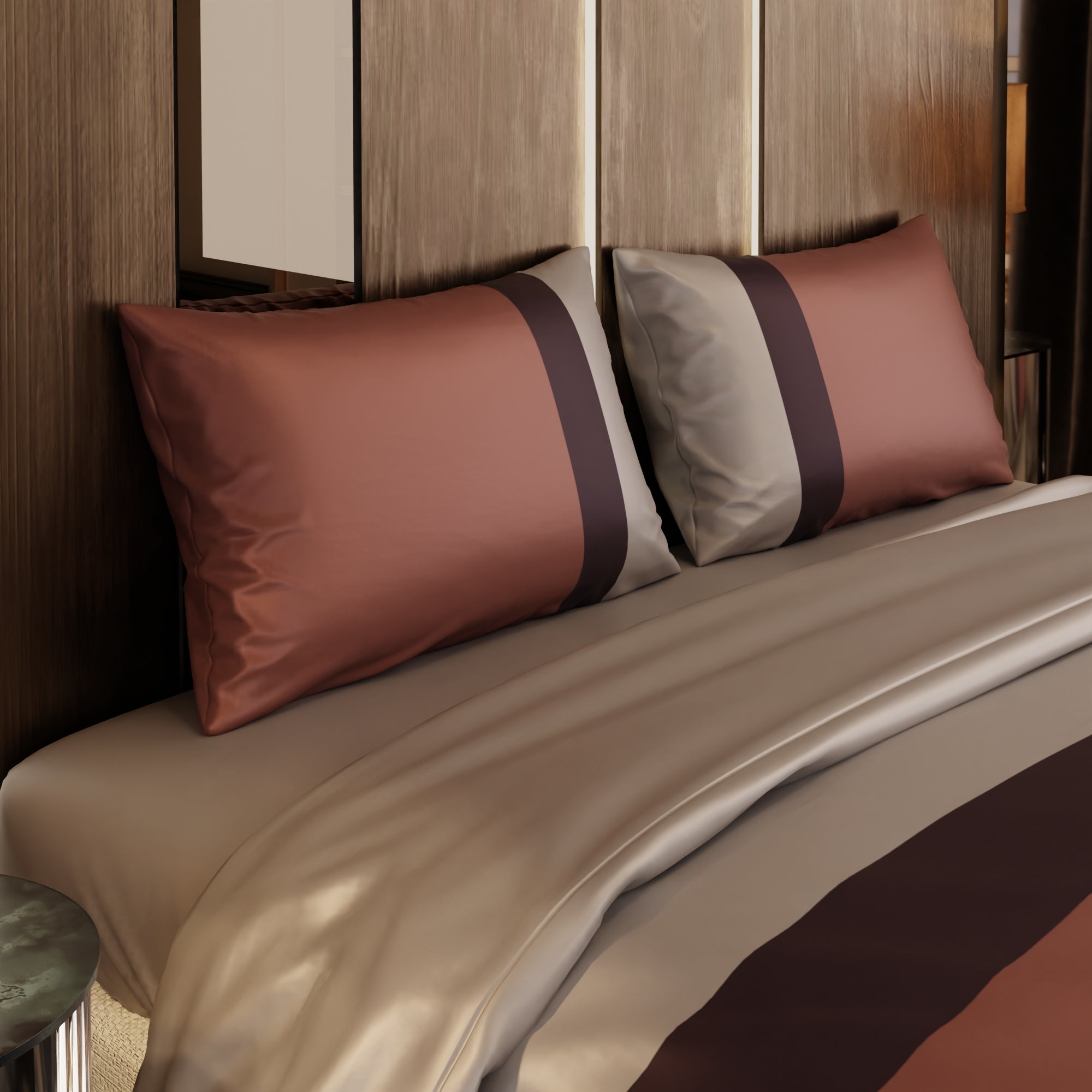 Urban Tri-Bands Comforter Set