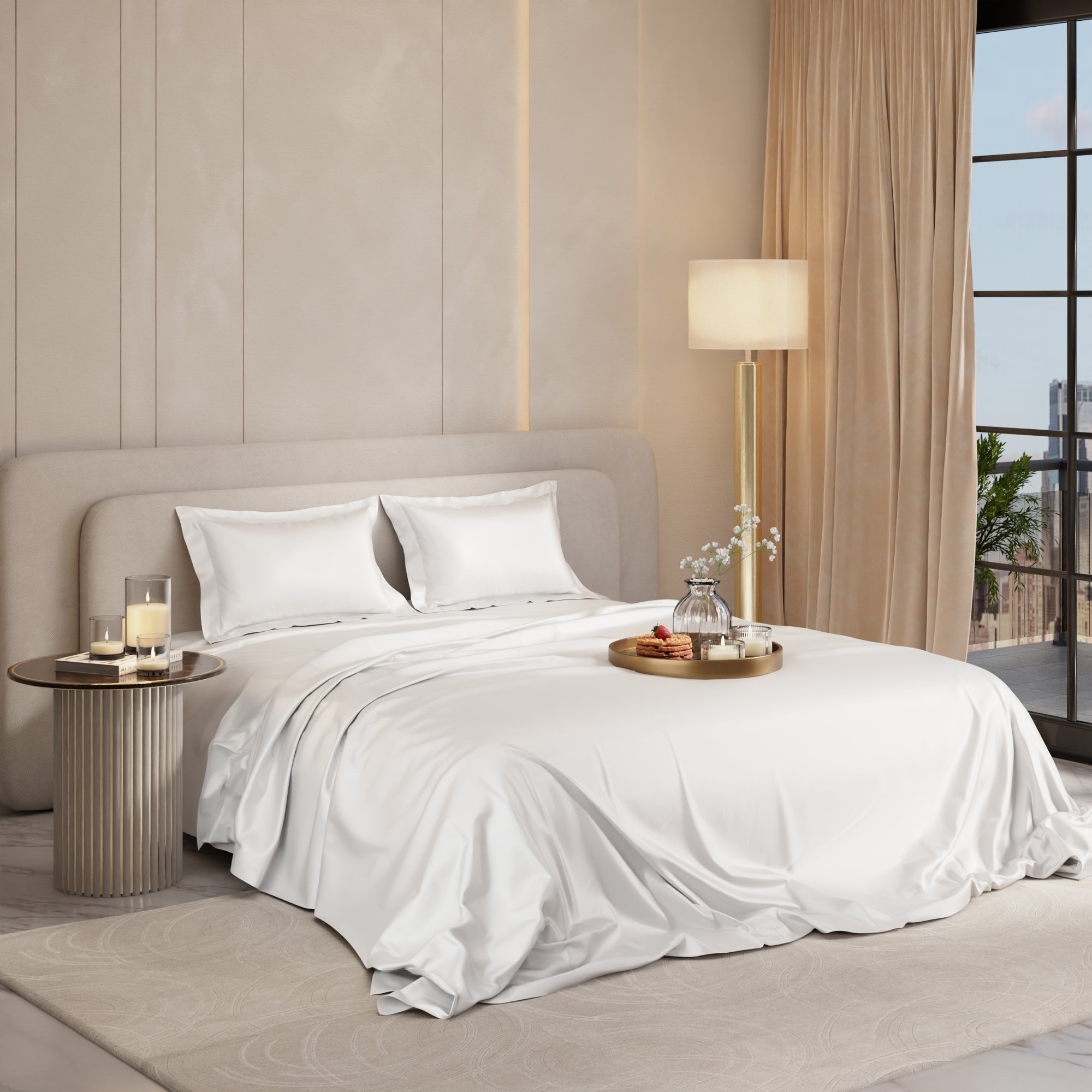 Vanilla White Top Sheet